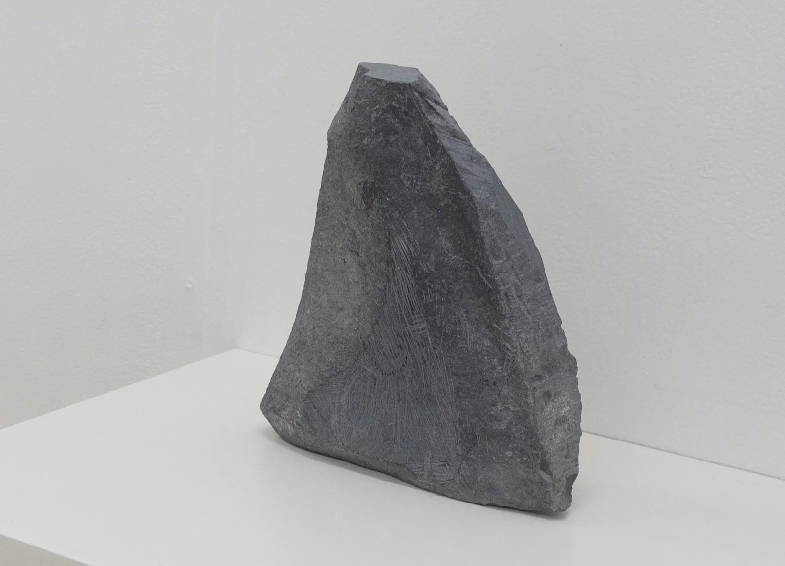 
(As if time were swelling, a huge wave), 2025, Soapstone, 7” x 5” x 1”