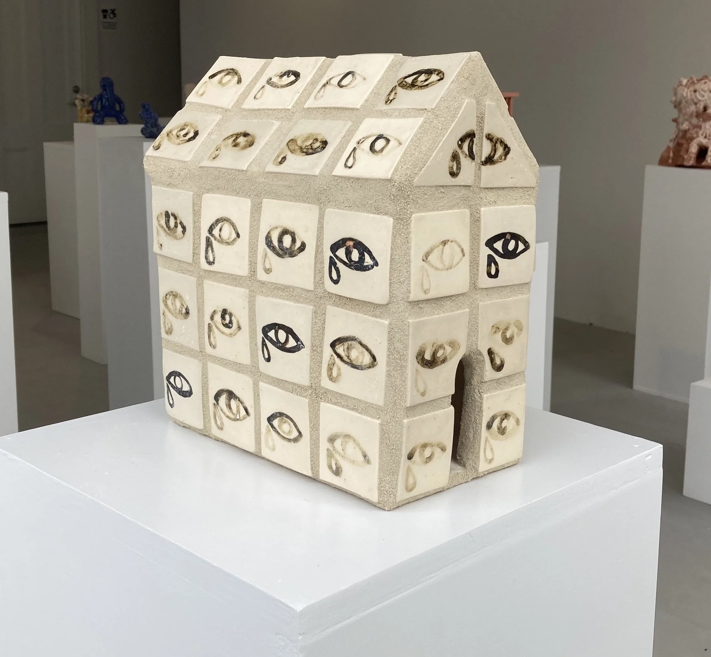 House of Tears, 12” X 5” X 10”, Glazed ceramic and grout, 2021-22