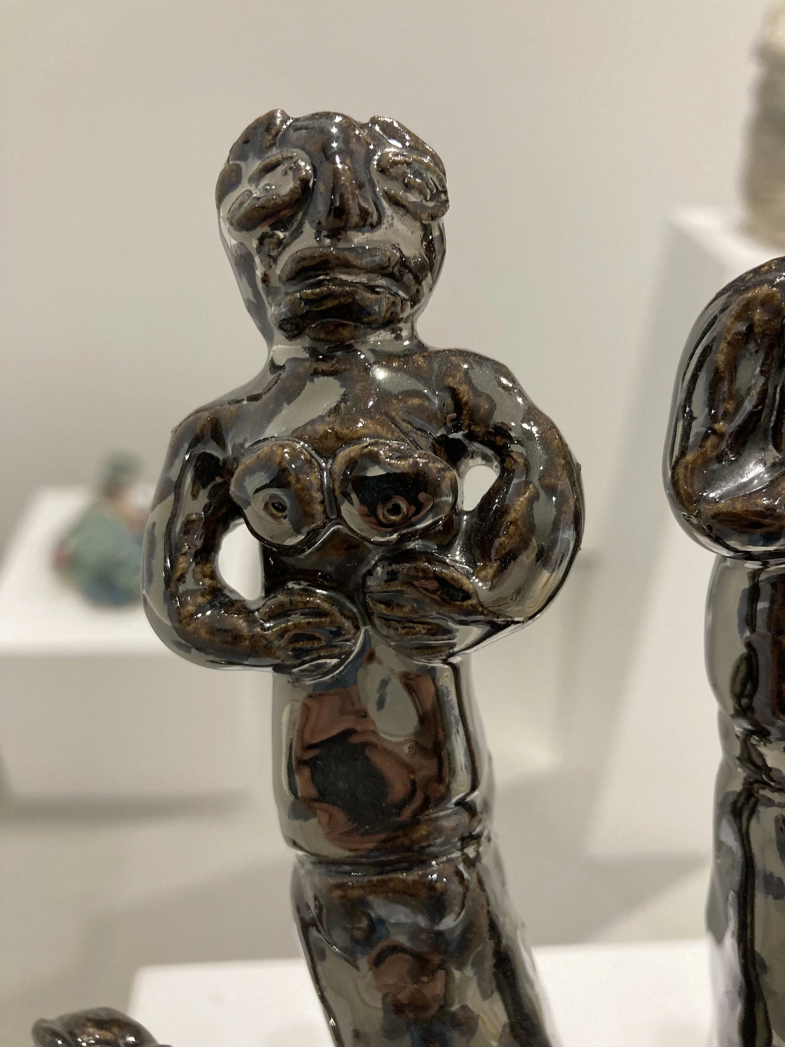 Hand, Glazed ceramic, 12.5” X 8” X 2”, 2021, (Detail i)