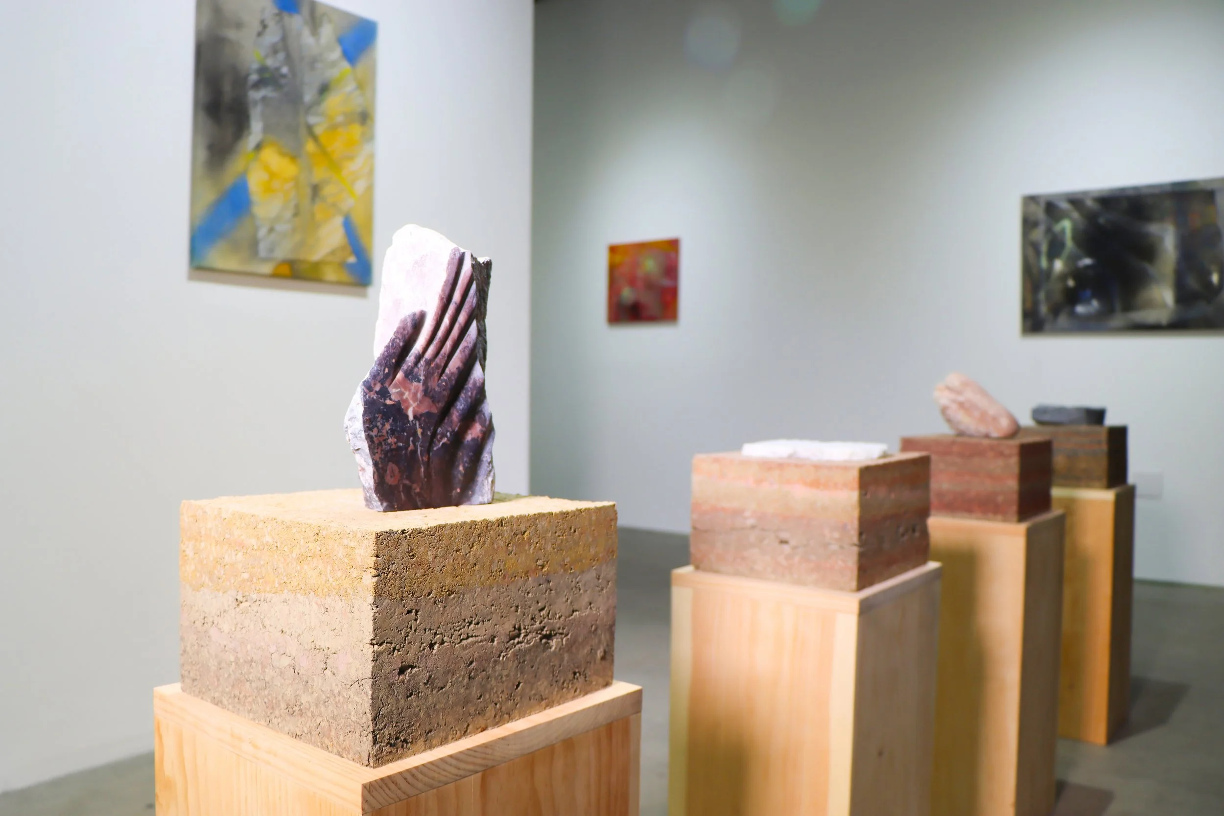 Favorite Stone at My Pet Ram, Installation view vii, Photo by: Arseny Pekurovsky