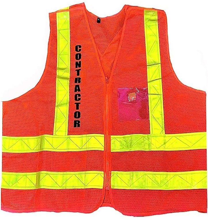 NYCTA Style OrangeContractor High Visibility Reflective Safety Vest with Zipper.png
