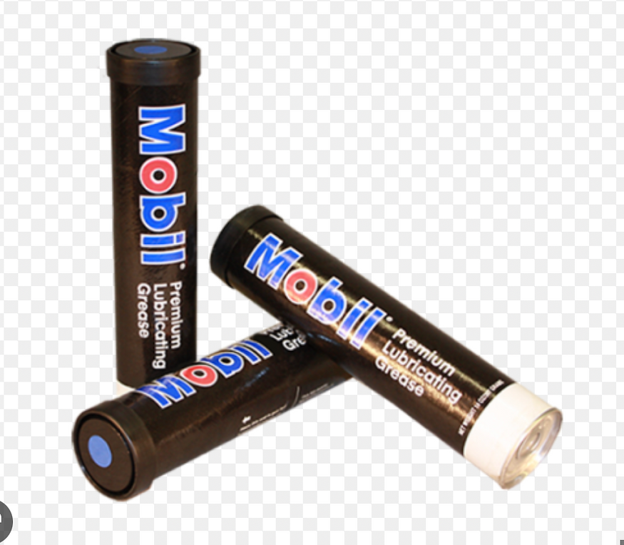 Mobil (2 Pack) - 13.7 oz Polyrex EM, Motor Grease - 2 Tubes - High-Performance L