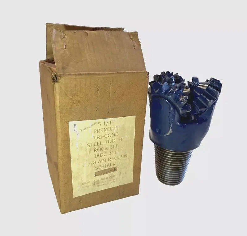 5.25” Throop Tricone Drill Bit Oil Gas Mining Waterwell