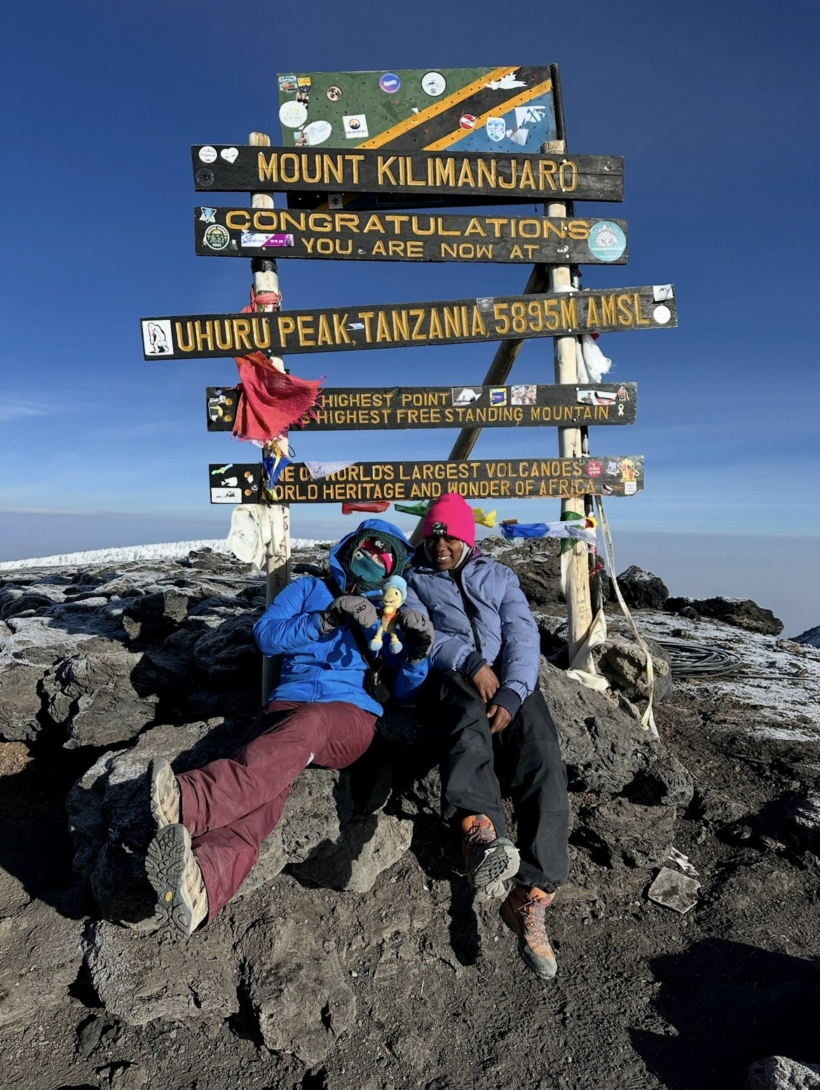 Nastia summited Mt. Kilimanjaro in August 2025!