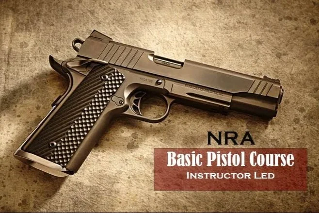 NRA Basic Pistol Course 2 - Single (1) Student
