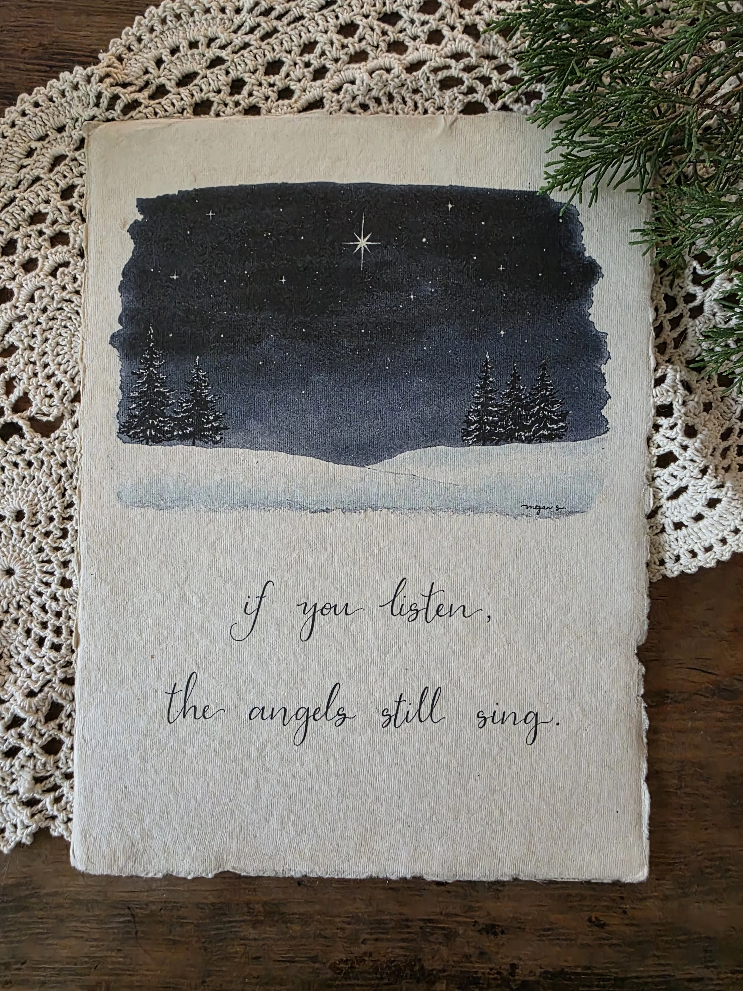 The Angels Still Sing Print