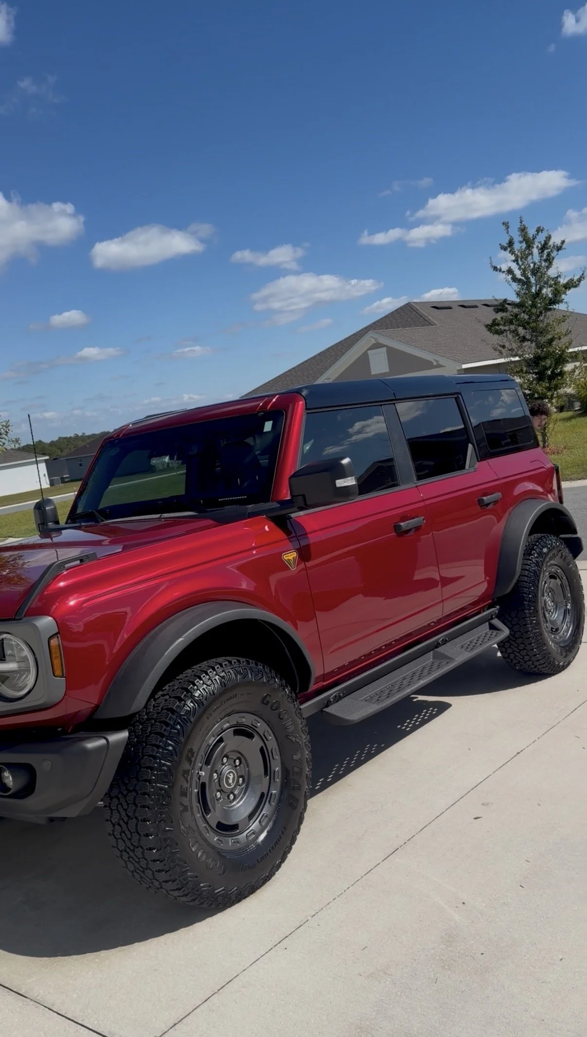 Mobile car detailing performed in a Citrus County driveway