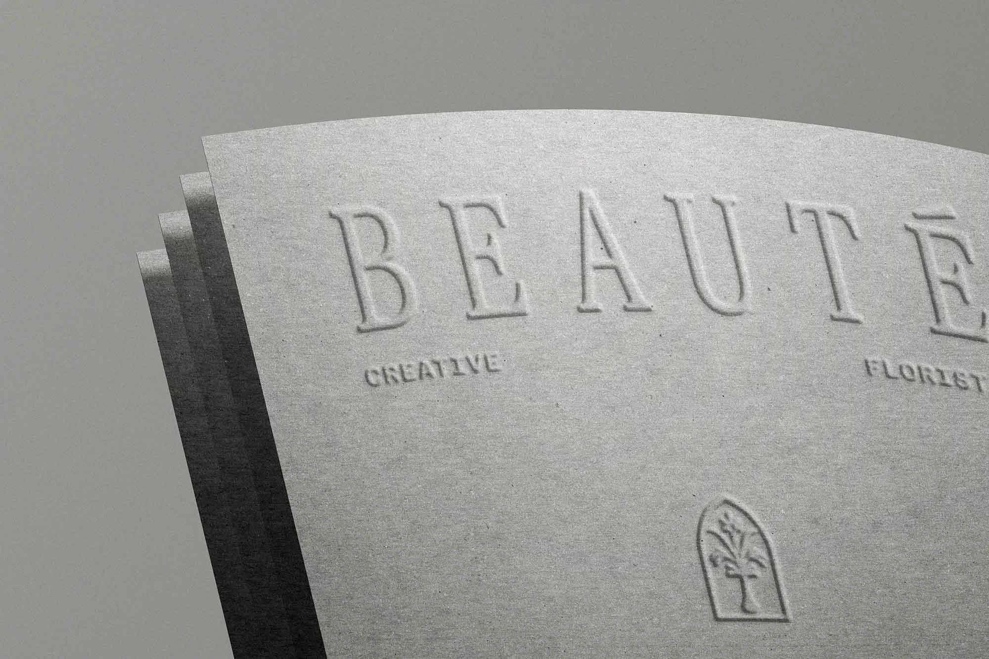 Supports sensoriels, édition et papeterie haut de gamme réalisés par Maison Luma, entre Monaco, Nice et Cannes.