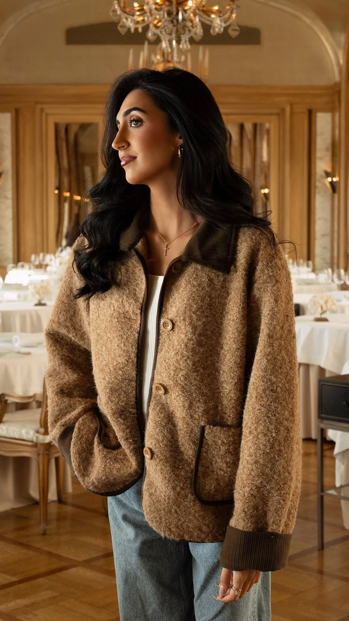 shooting professionnel de l'influenceuse Fleur Fratacci par Maison Luma Communication