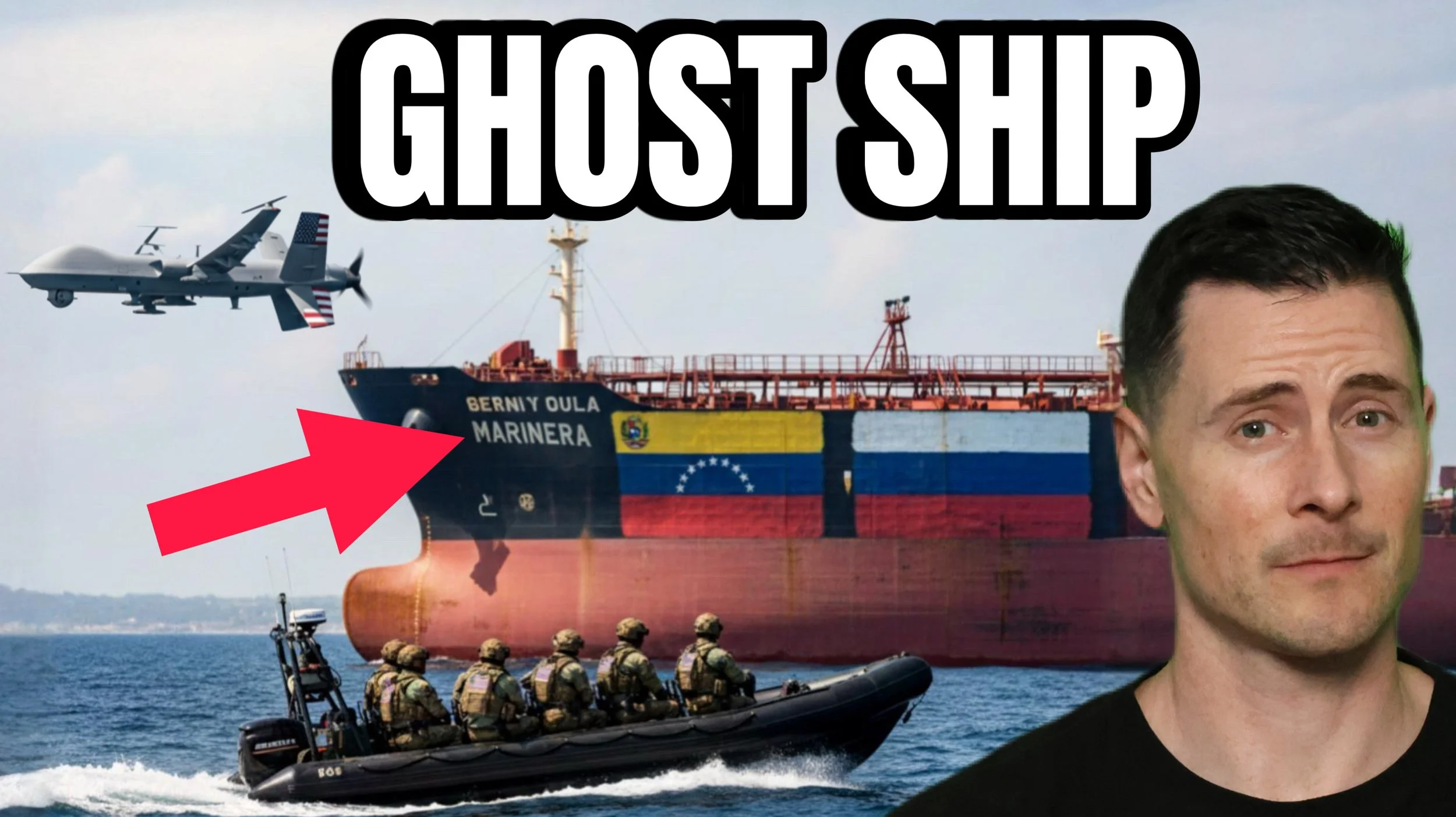 venezuela PainTS a Russian Flag to Defy U.S. Blockade