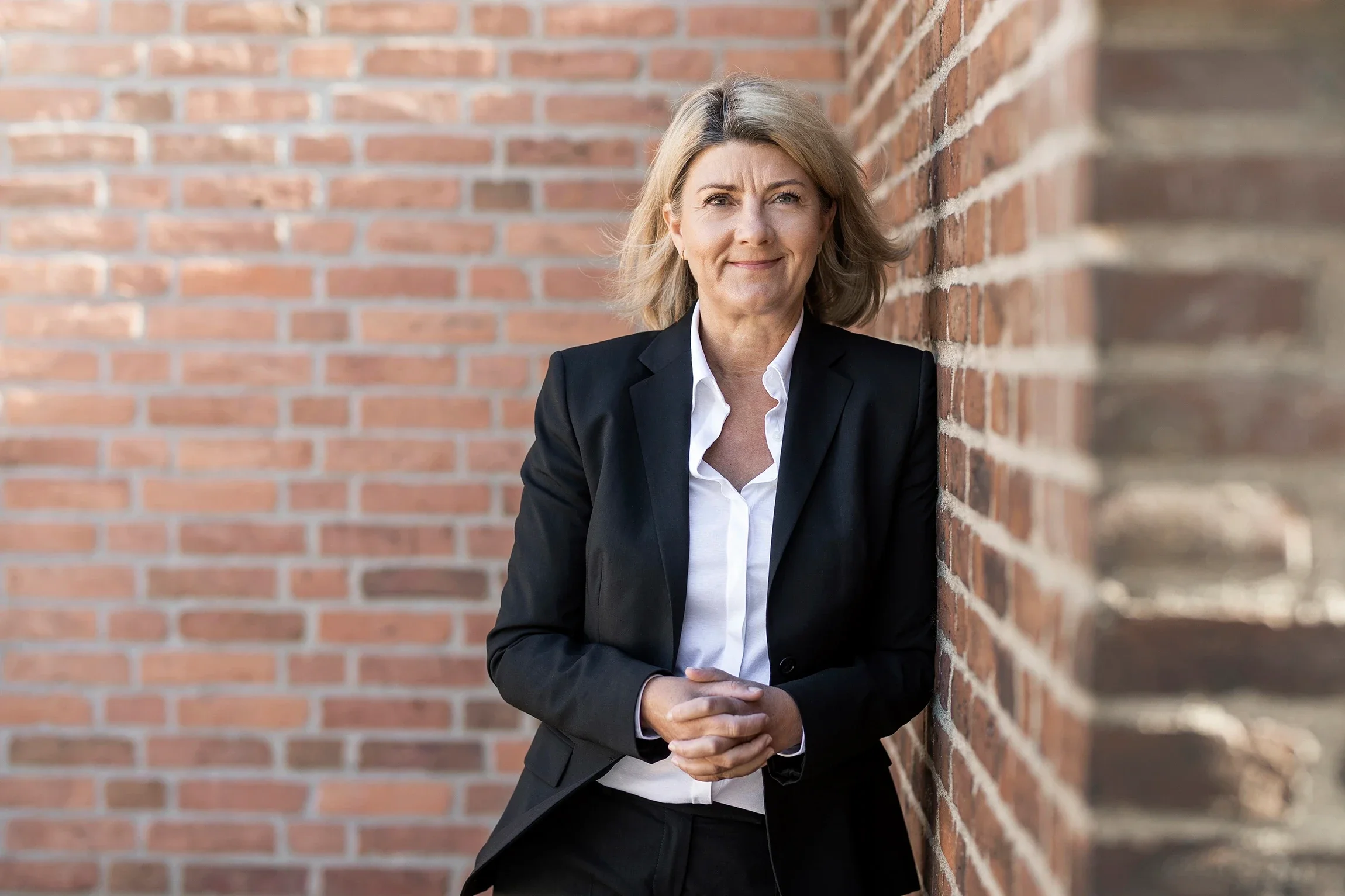 Erhvervsportræt af kvinde