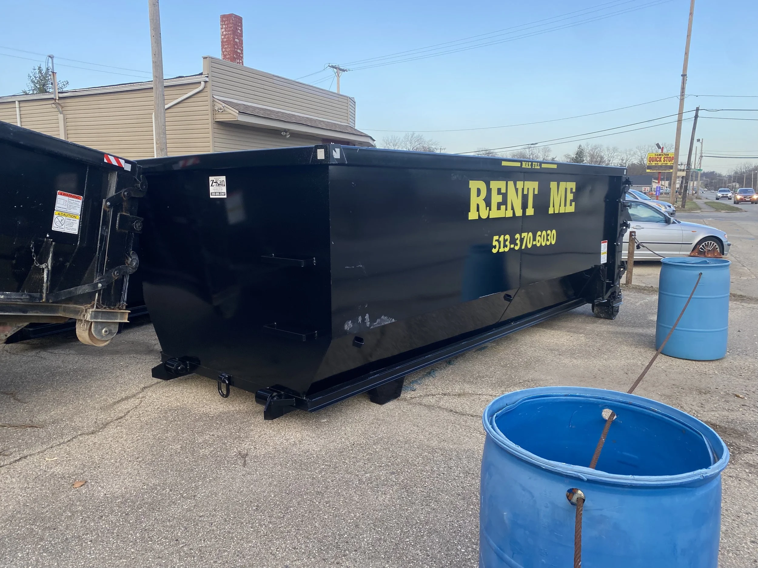 22 Yard Roll Off Dumpster Rental