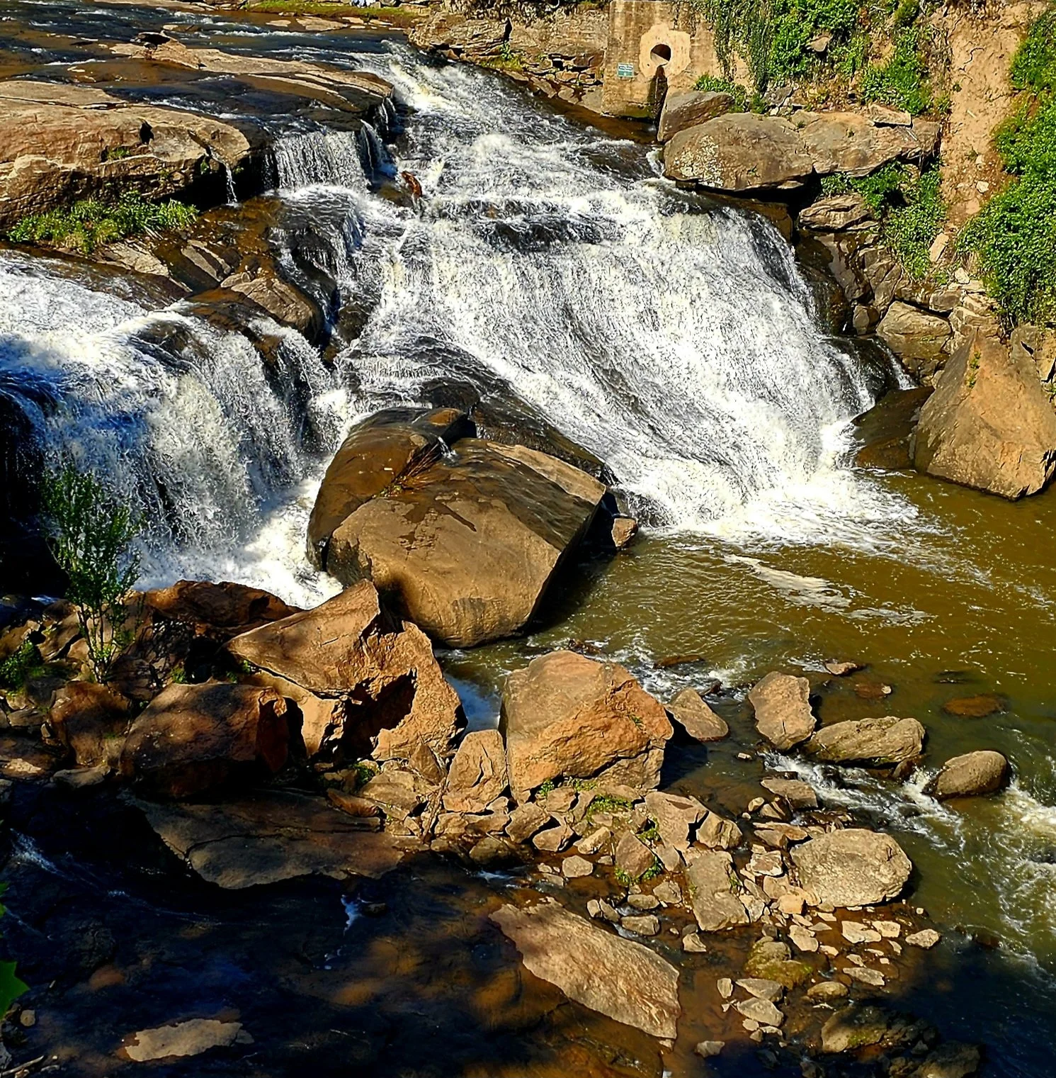 Sc-Greenville Reedy River Falls