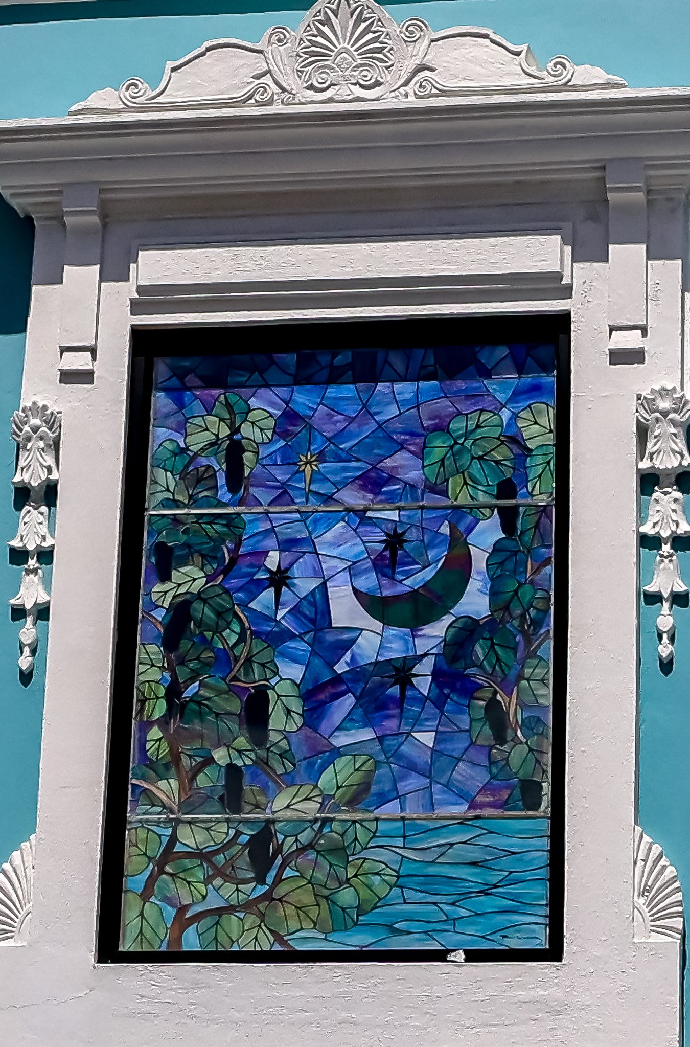 Old Stained Glass