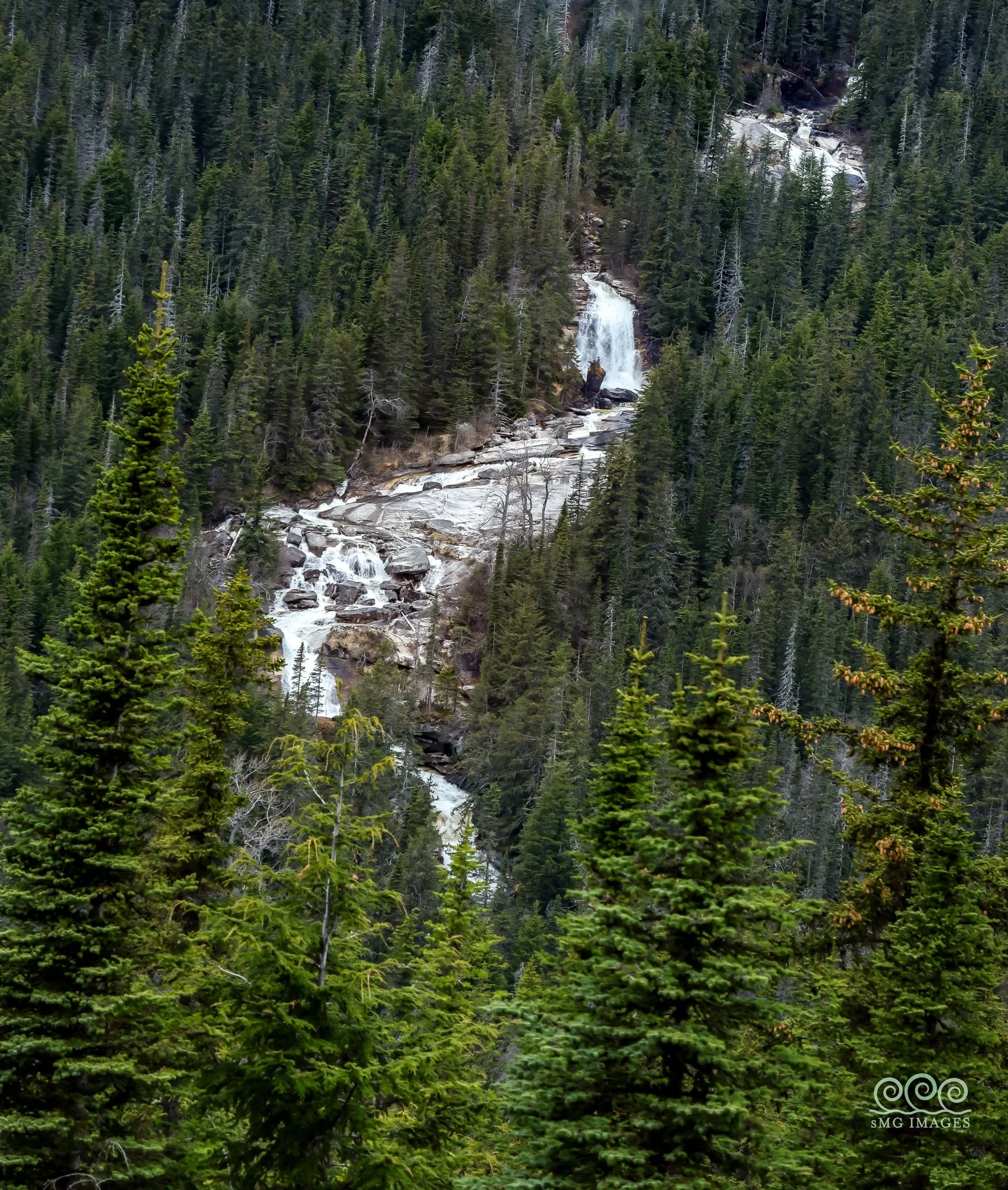 WPRR-Skagway River From Train