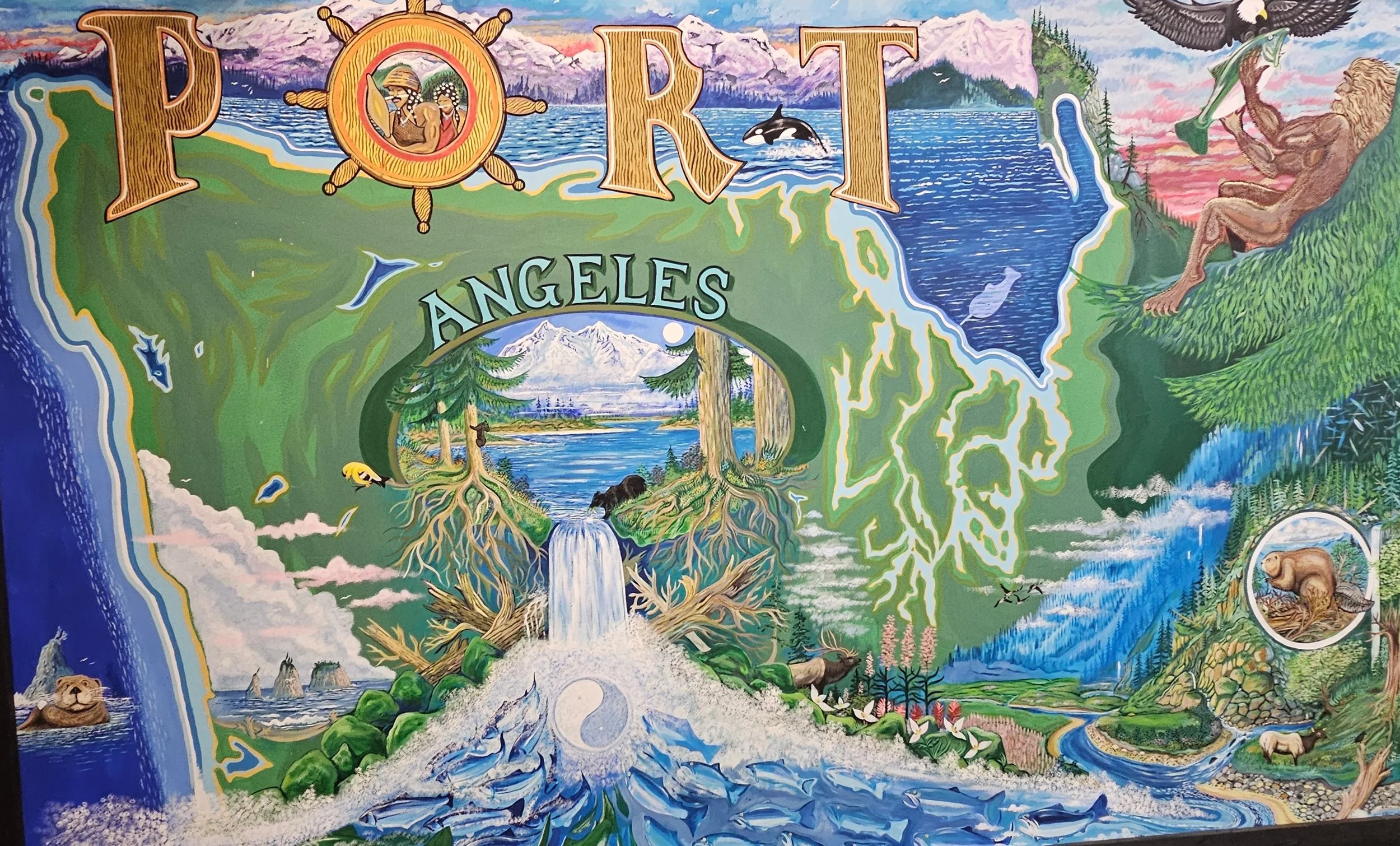 Wa-Port Angles Mural