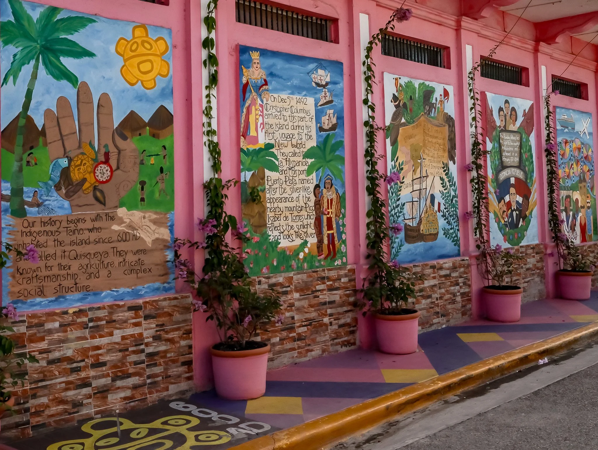 Island History Murals