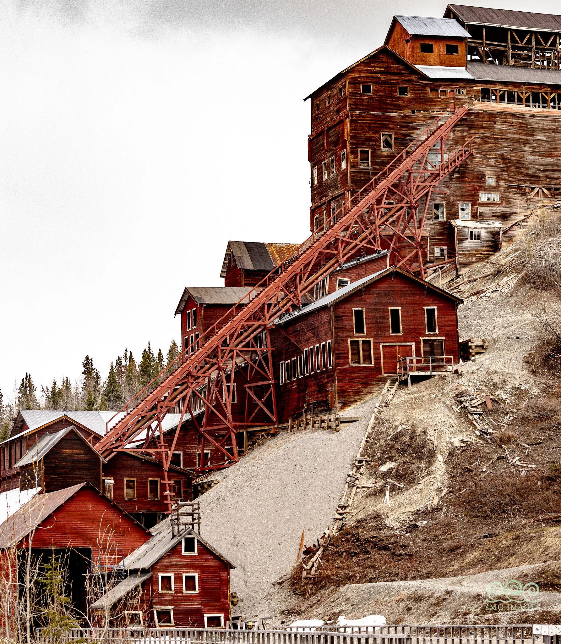 Kennecott Mine-7 Story Full Frame