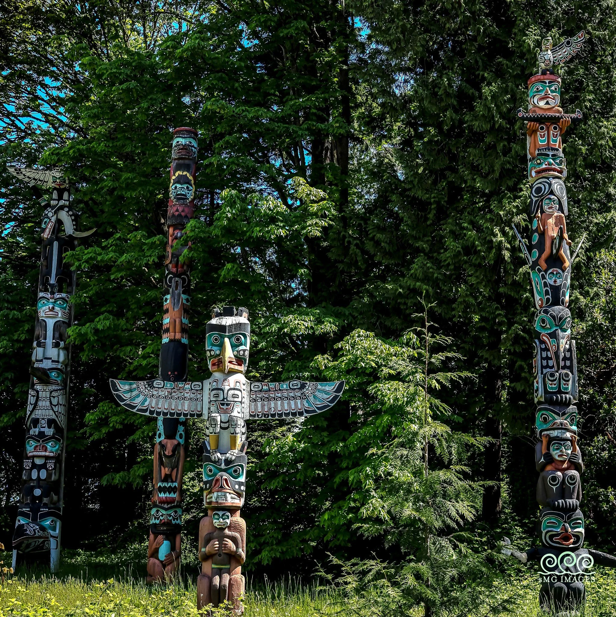 Stanley Park Totems 2