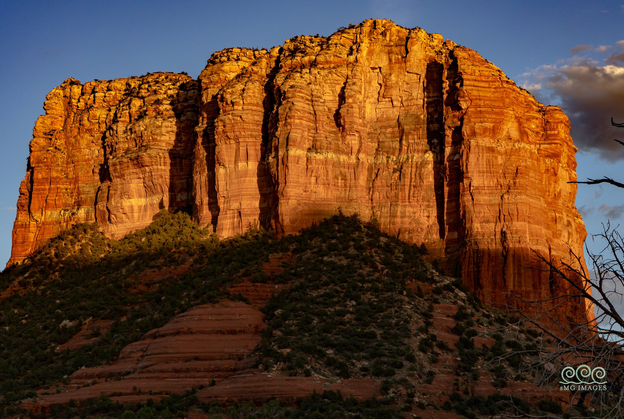 Sedona-Courthouse Butte Shadowed