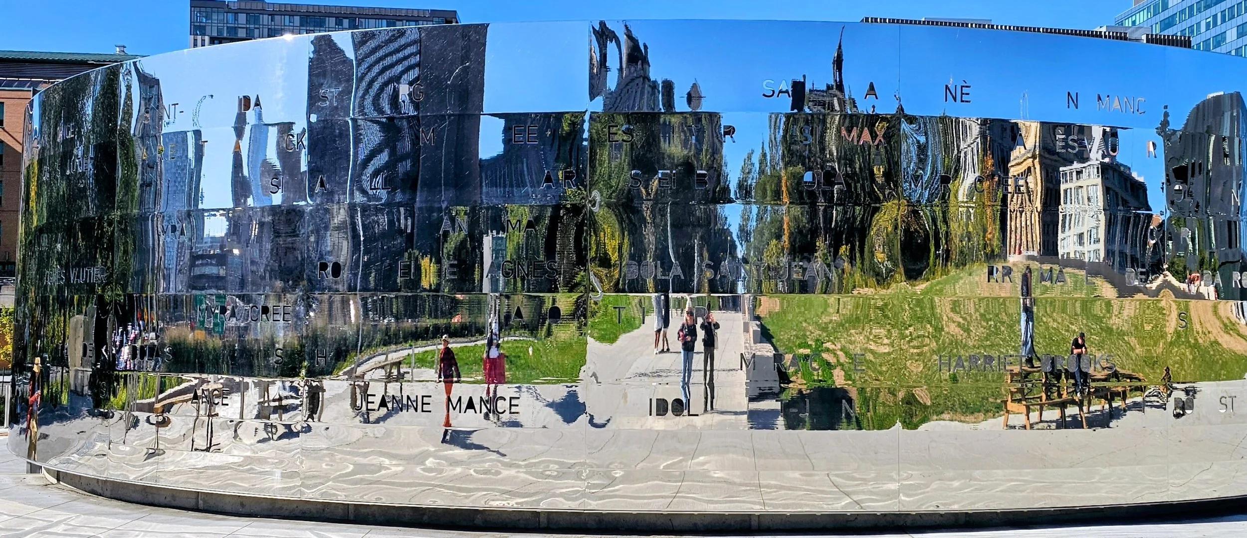 Montreal-Womens Memorial Mirrors