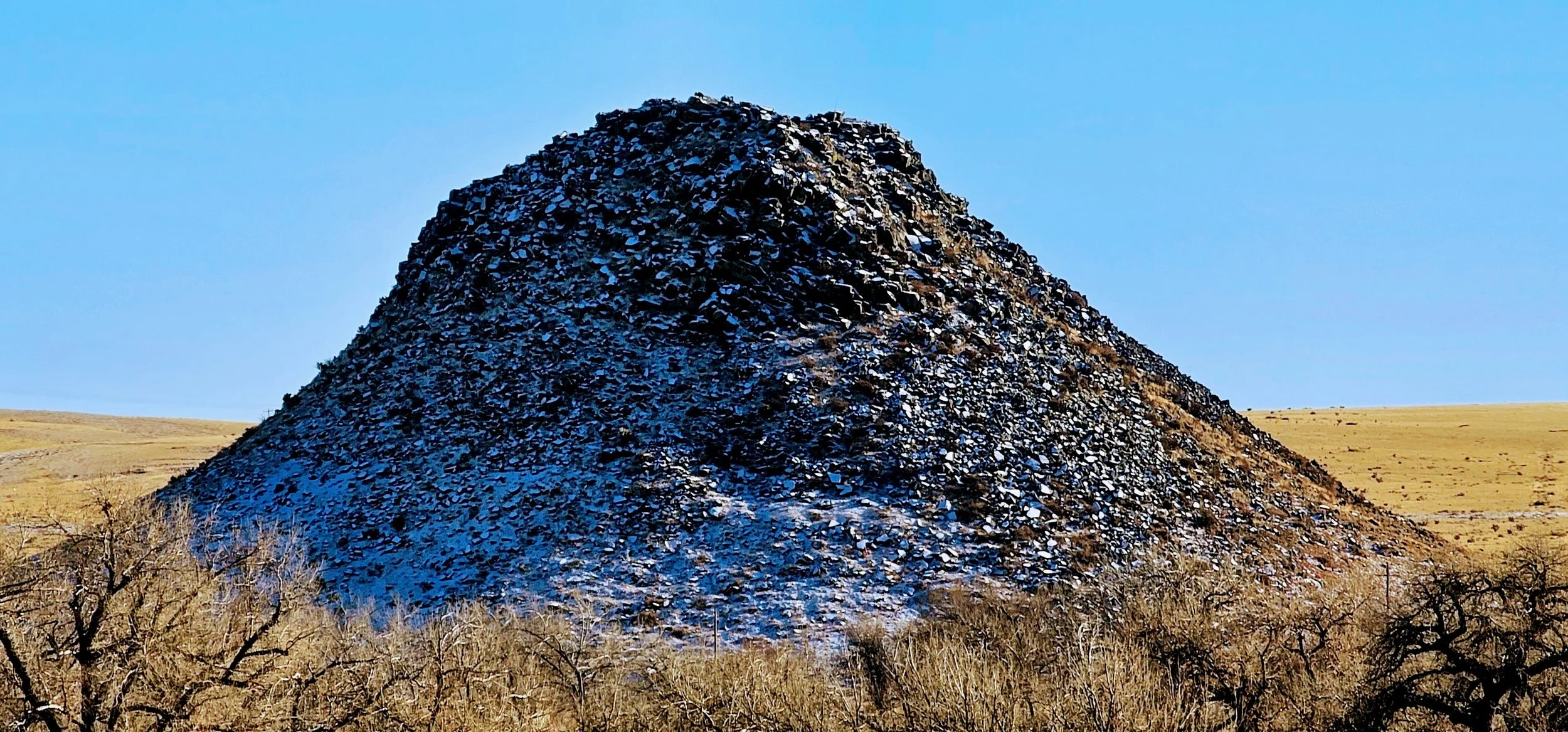 Huerfano Butte (Orphan is Spanish) Volcanic Plug