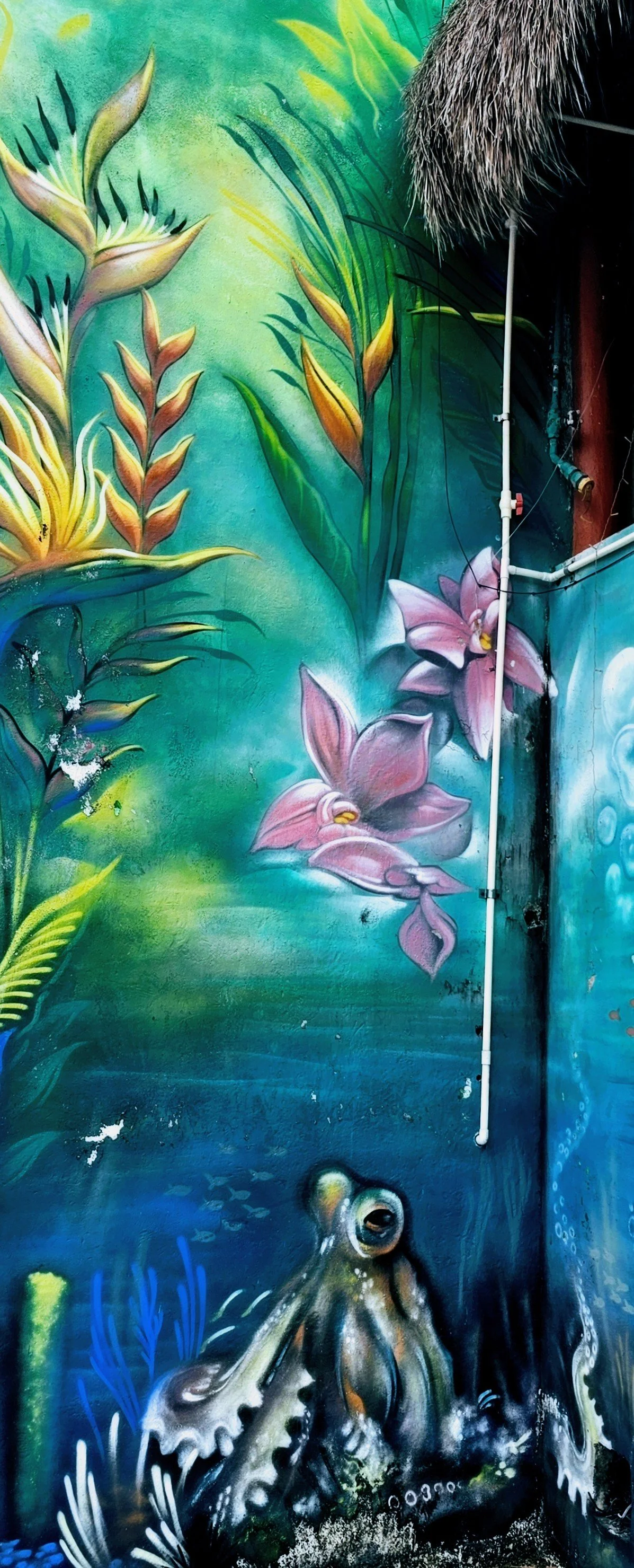 Lighthouse Stroll Bar Mural 2
