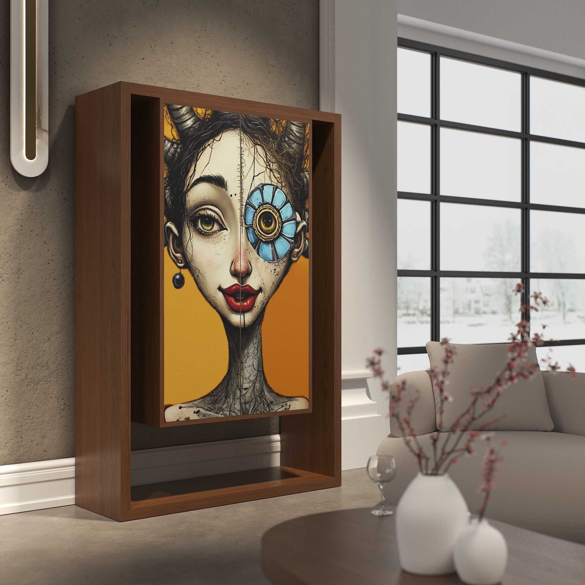 New, Framed Cabinet 01