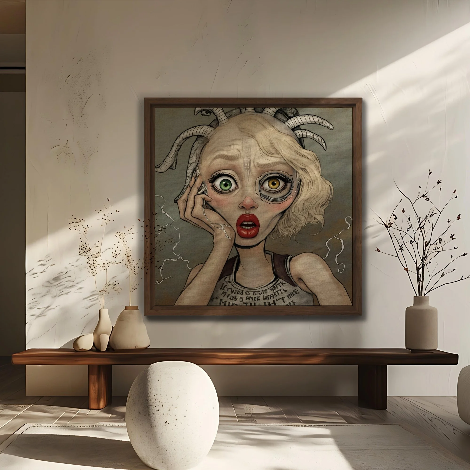 A Sudden Question - FRAMED WALL ART-The 32's-penHUNG Gallery-01.jpg