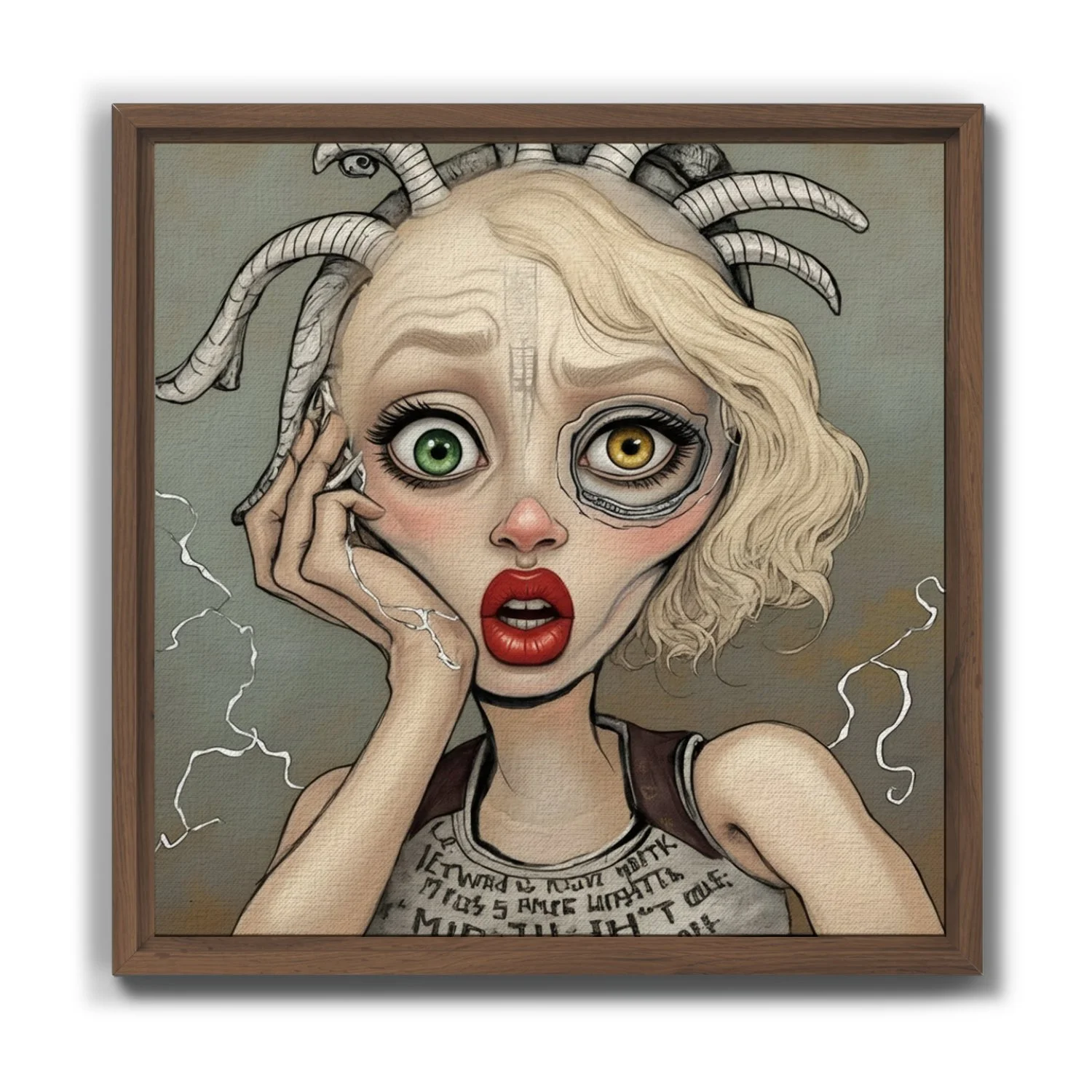 A Sudden Question | FRAMED WALL ART