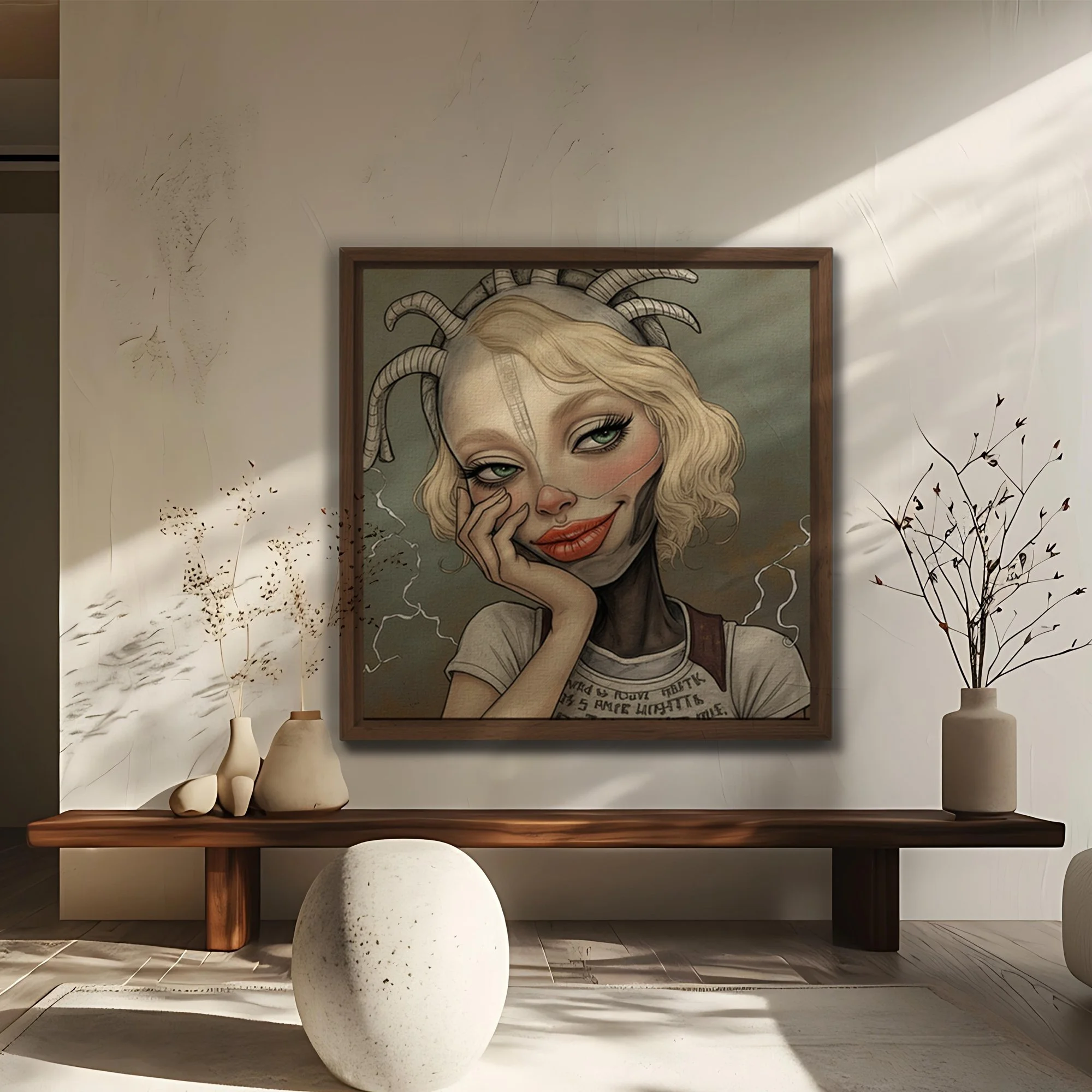 The Lingering Intent-penHUN gallery-Wall Art-Framed canvas-03.jpg