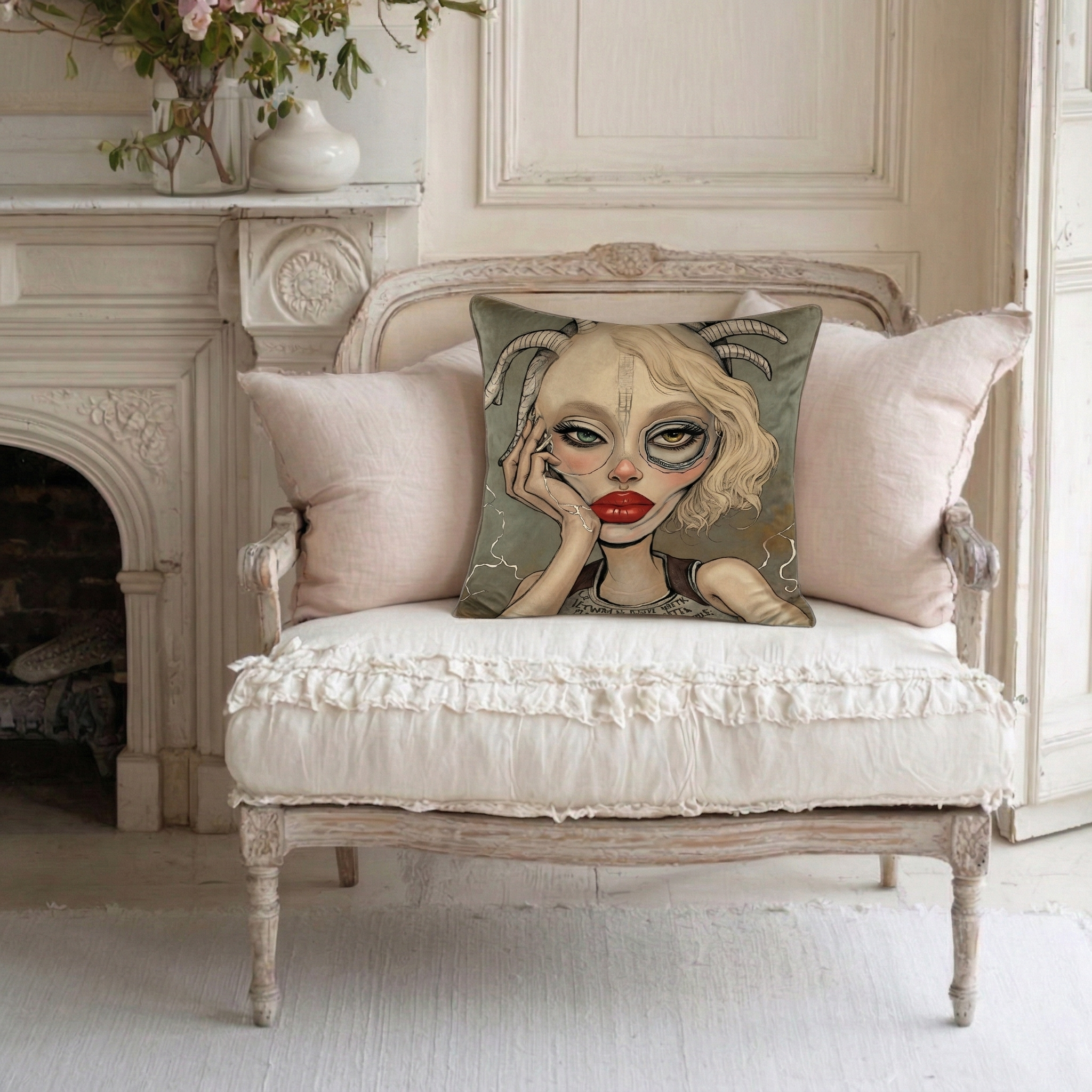 The Shared Secret- Art Cushion-The 32's Collection-Homedecor-penHUN Gallery-Handcrfat art-02.png