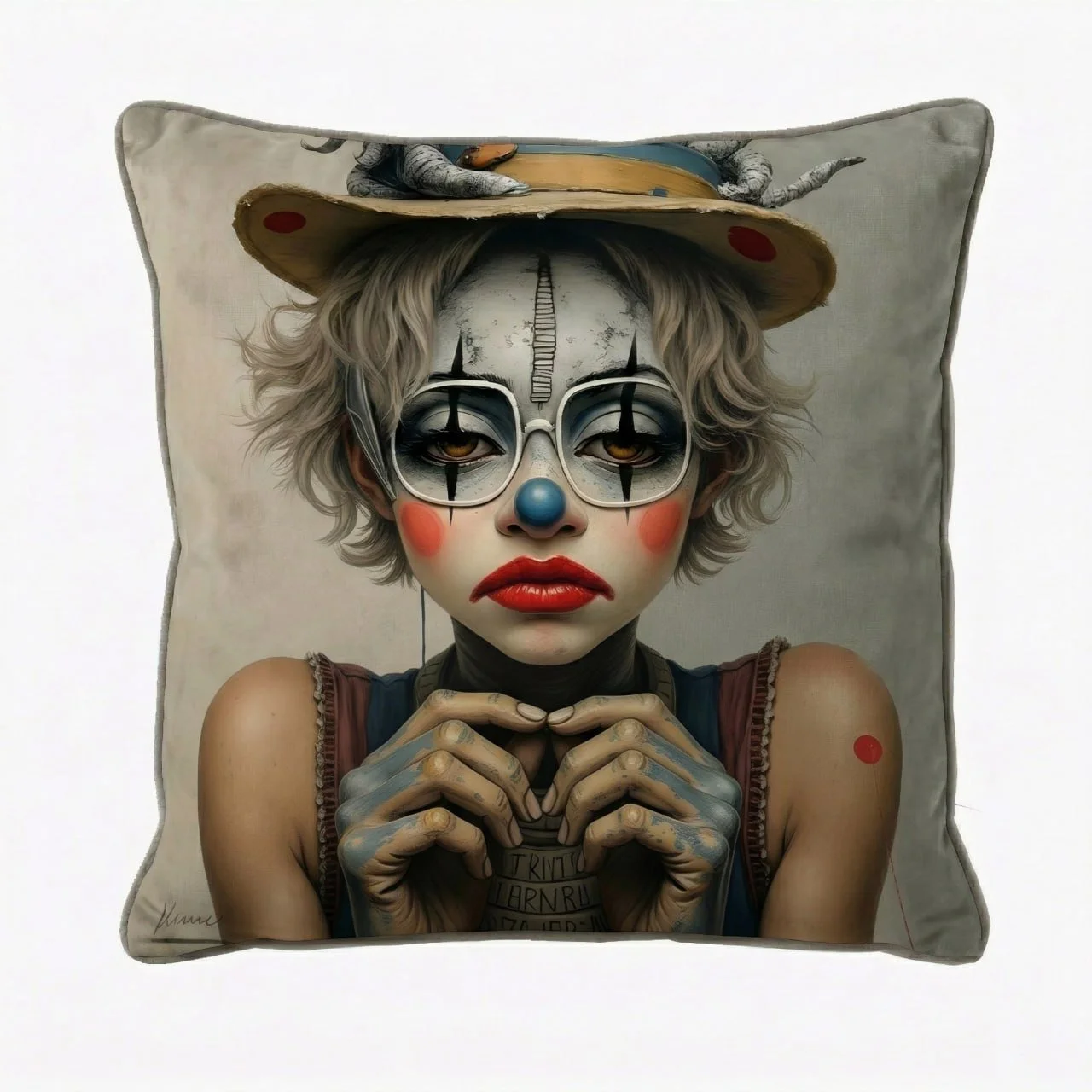 Lola’s Quiet Truth | ART CUSHION