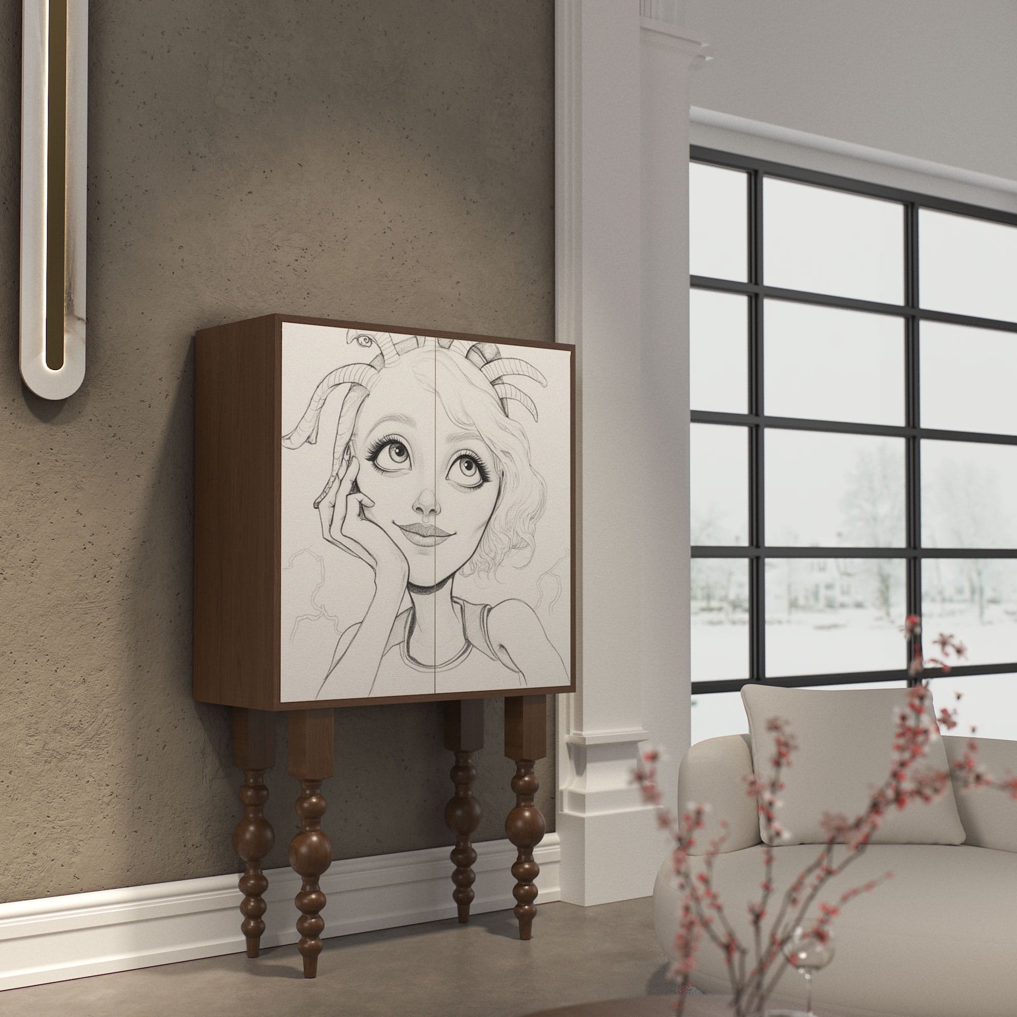 penhun-the32-blackwhite-hand-painted-handcrafted-largecabinet-home-side 04.jpg (Copy)