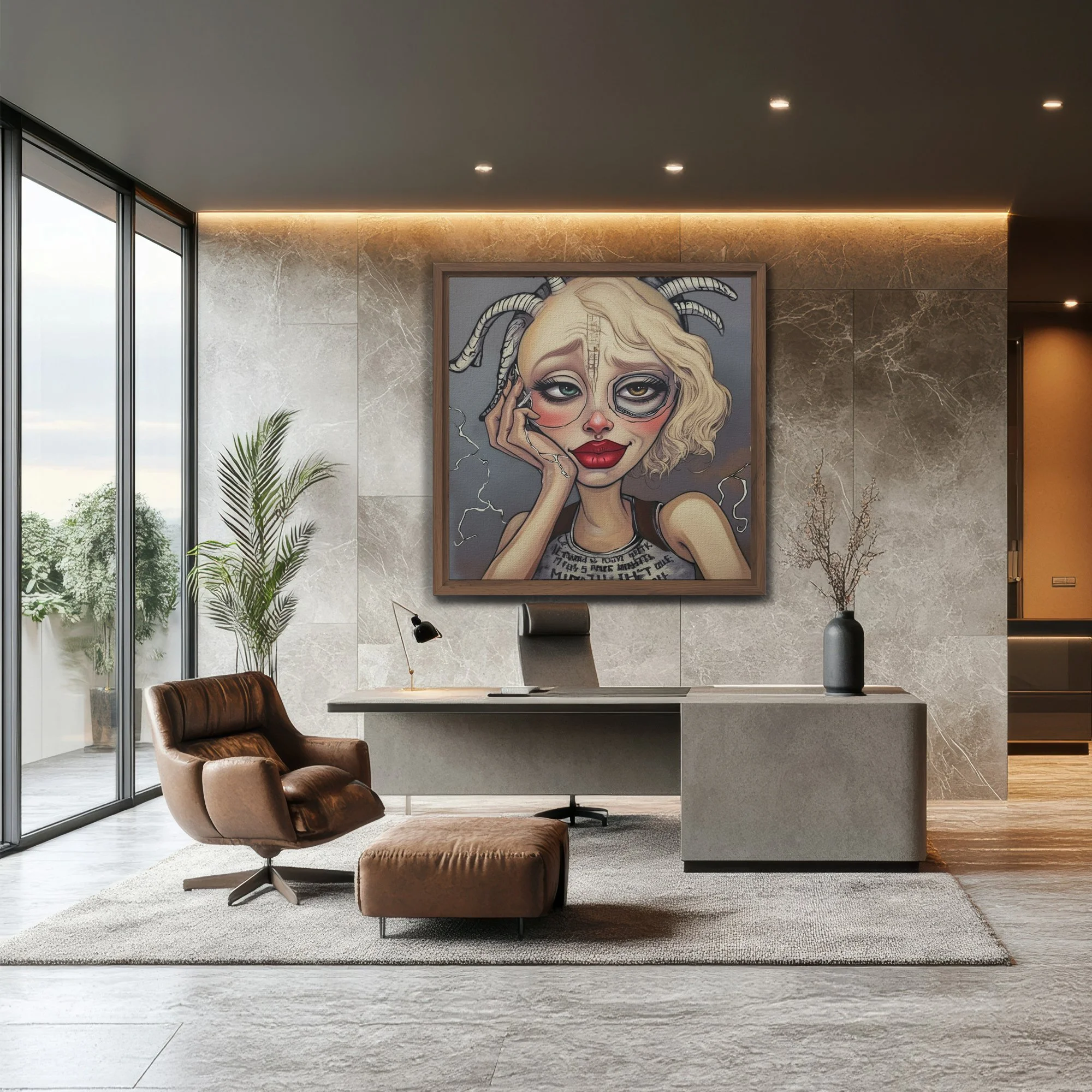 The Unmeant Blush- FRAMED WALL ART-The 32's-penHUN gallery-04.jpg