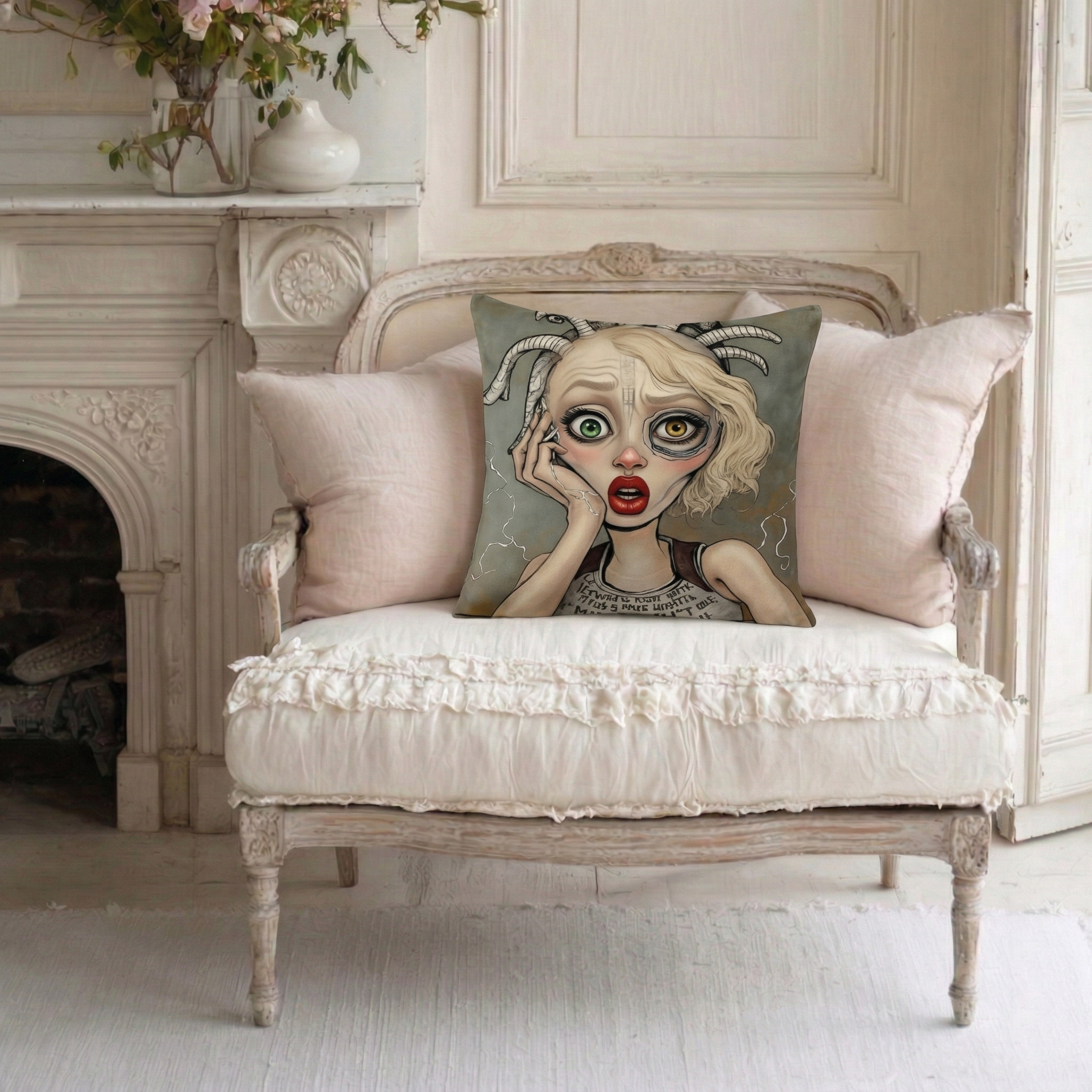 A Sudden Question-Art Cushion-The 32's collection-penHUN Gallery-home decor-handcrafted art-03.png