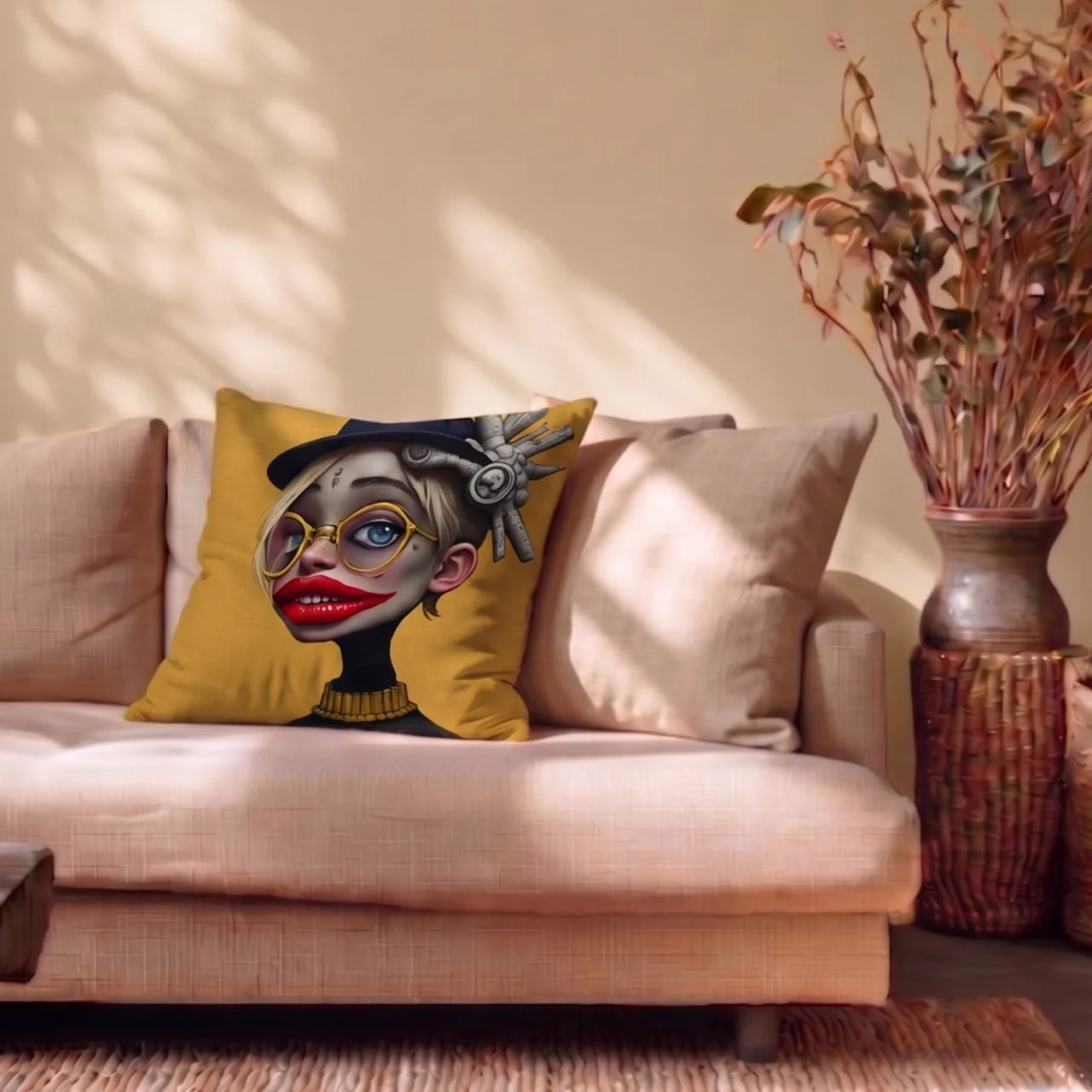 Cleo-Art Cushion-Hugo & Cleo Collection-penHUN Gallery-02.jpg