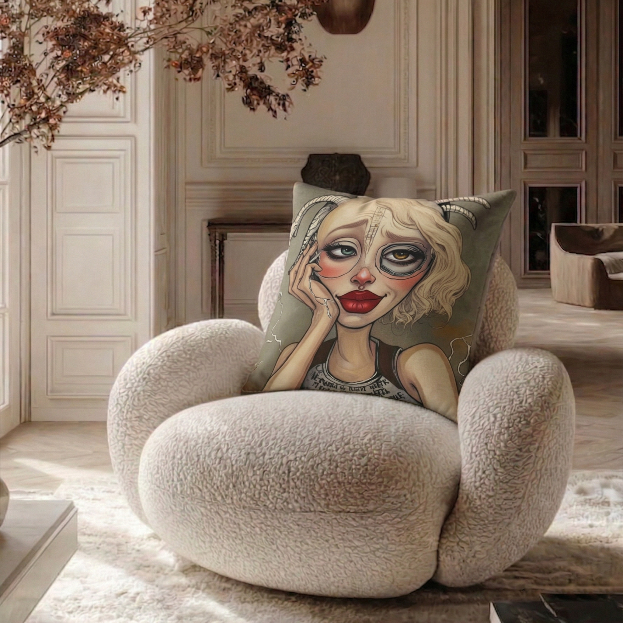 The Unmeant Blush-Art Cushion-The 32's collection-penHUN Gallery-home decor-handcrafted art-05.png