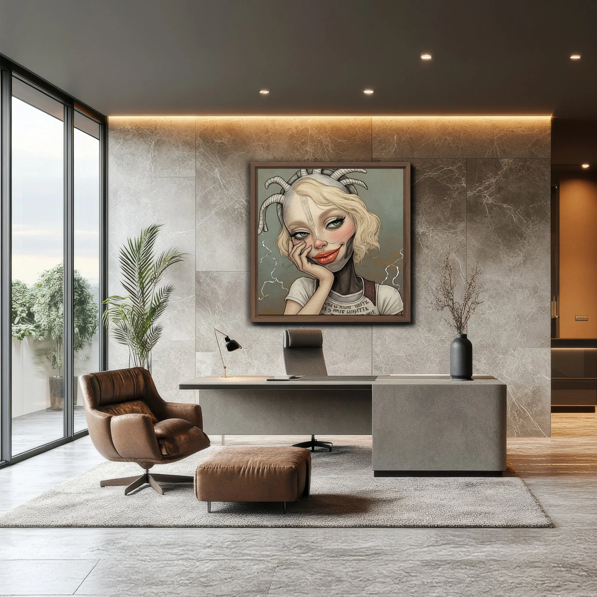 The Lingering Intent-penHUN gallery-Wall Art-Framed canvas-02.jpg