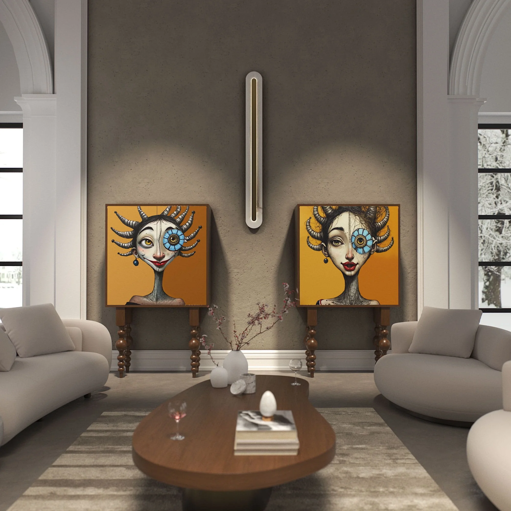 penhun-new-hand-painted-handcrafted-largecabinet-home-frontduble 07.jpg