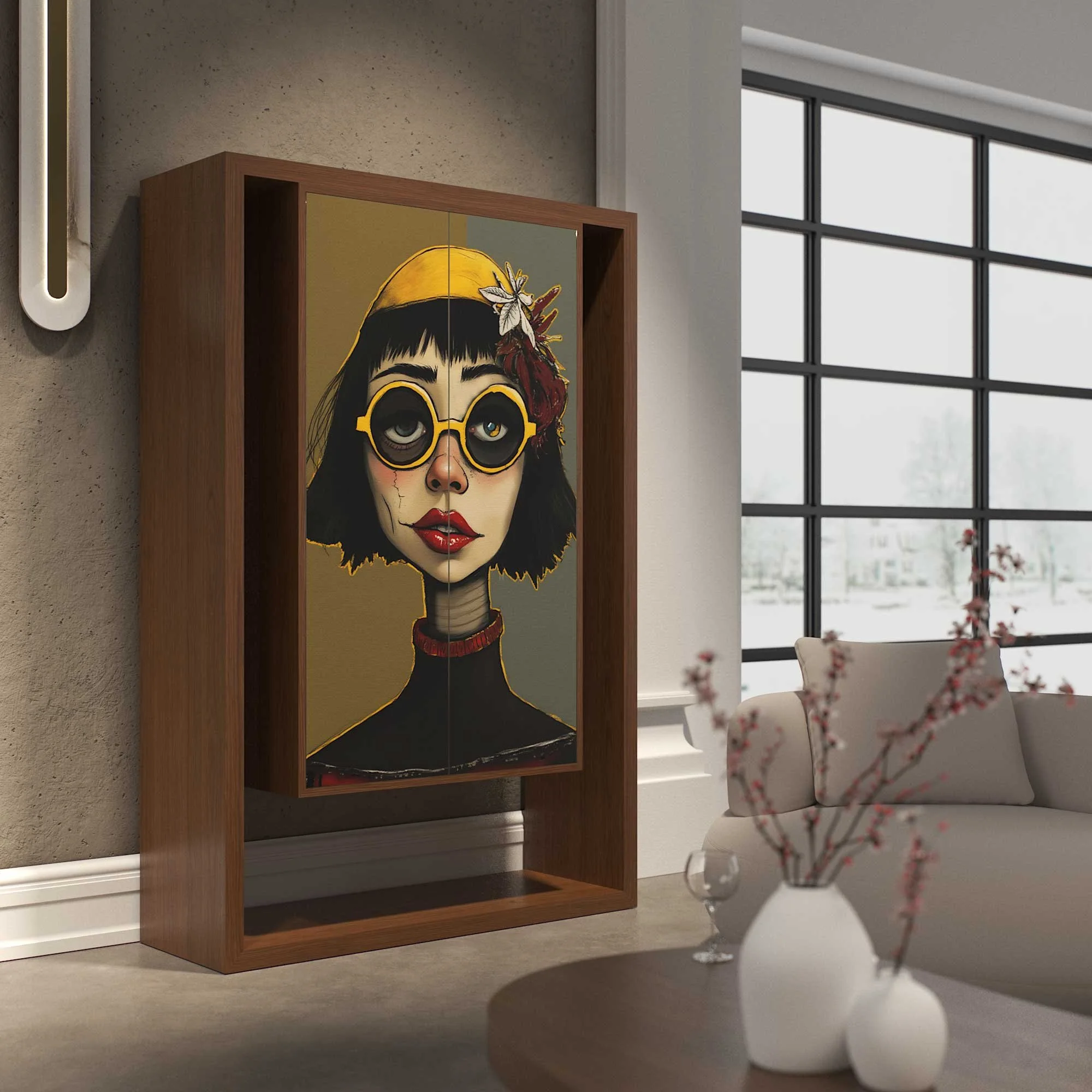 penhun-new-art-Framed cabinet-orb-blue-storage-Side03-jpg.jpg