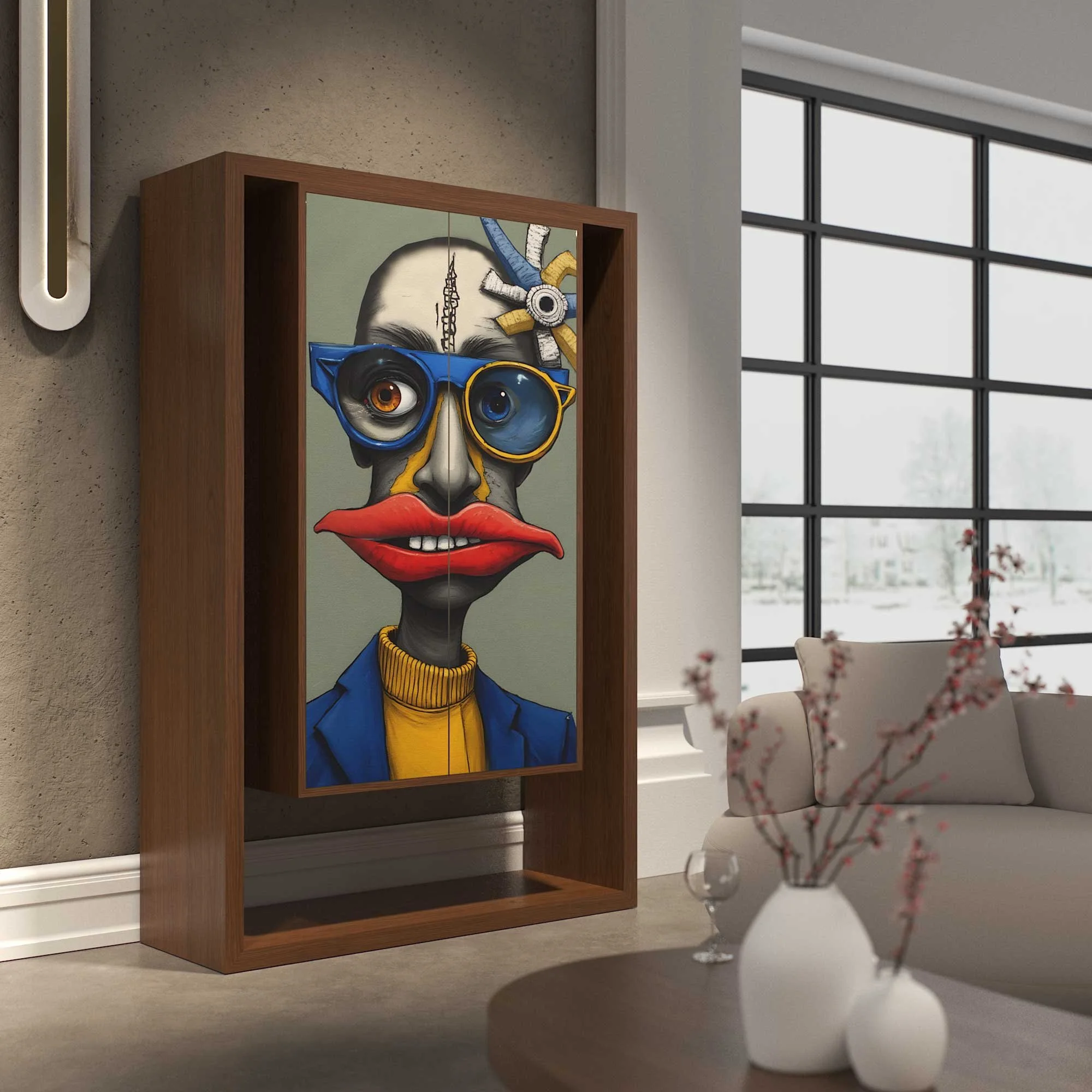 New, Framed Cabinet 02