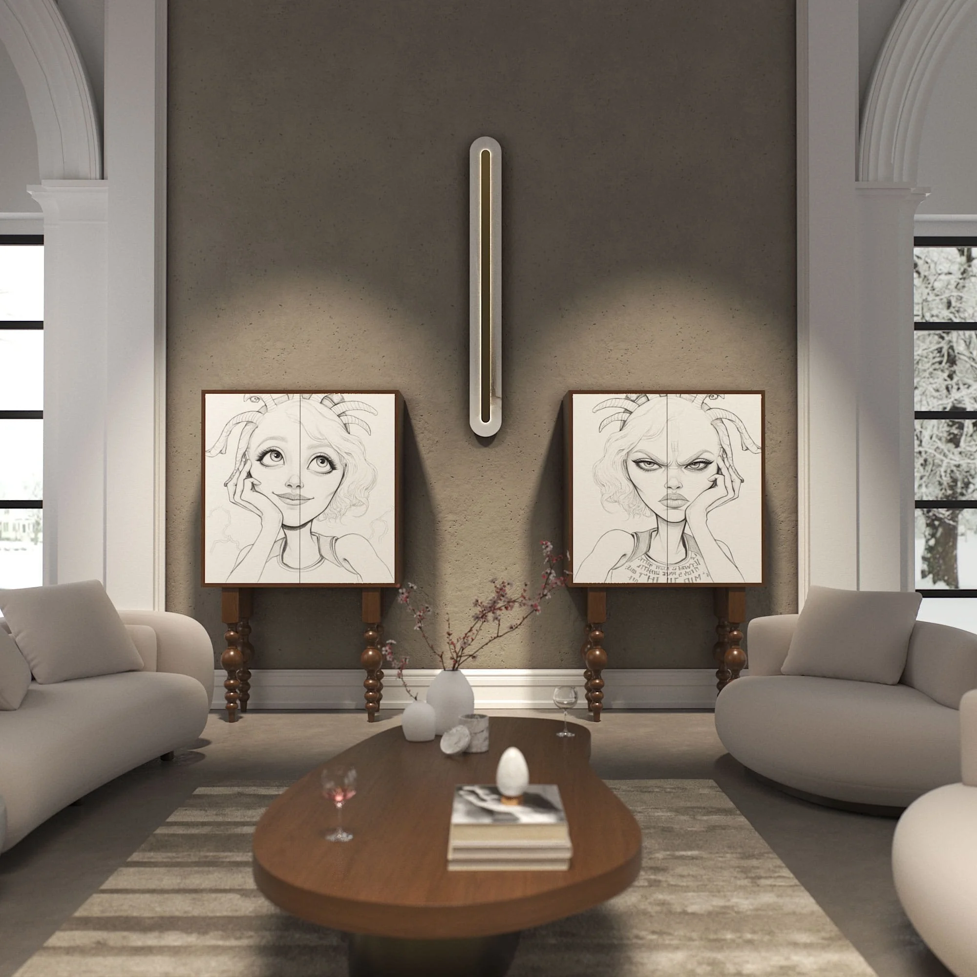 penhun-the32-blackwhite-hand-painted-handcrafted-largecabinet-home-frontduble 01.jpg (Copy) (Copy)