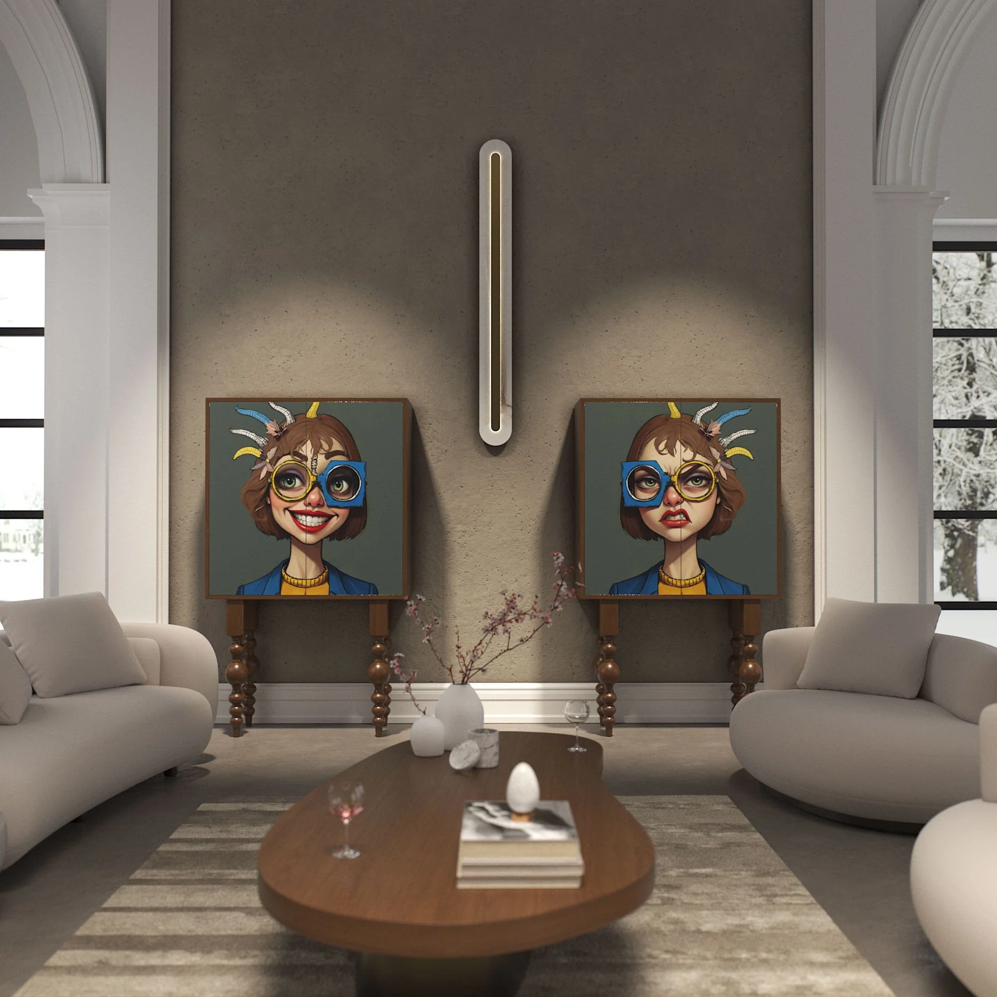 penhun-new-hand-painted-handcrafted-largecabinet-home-frontduble 05.jpg