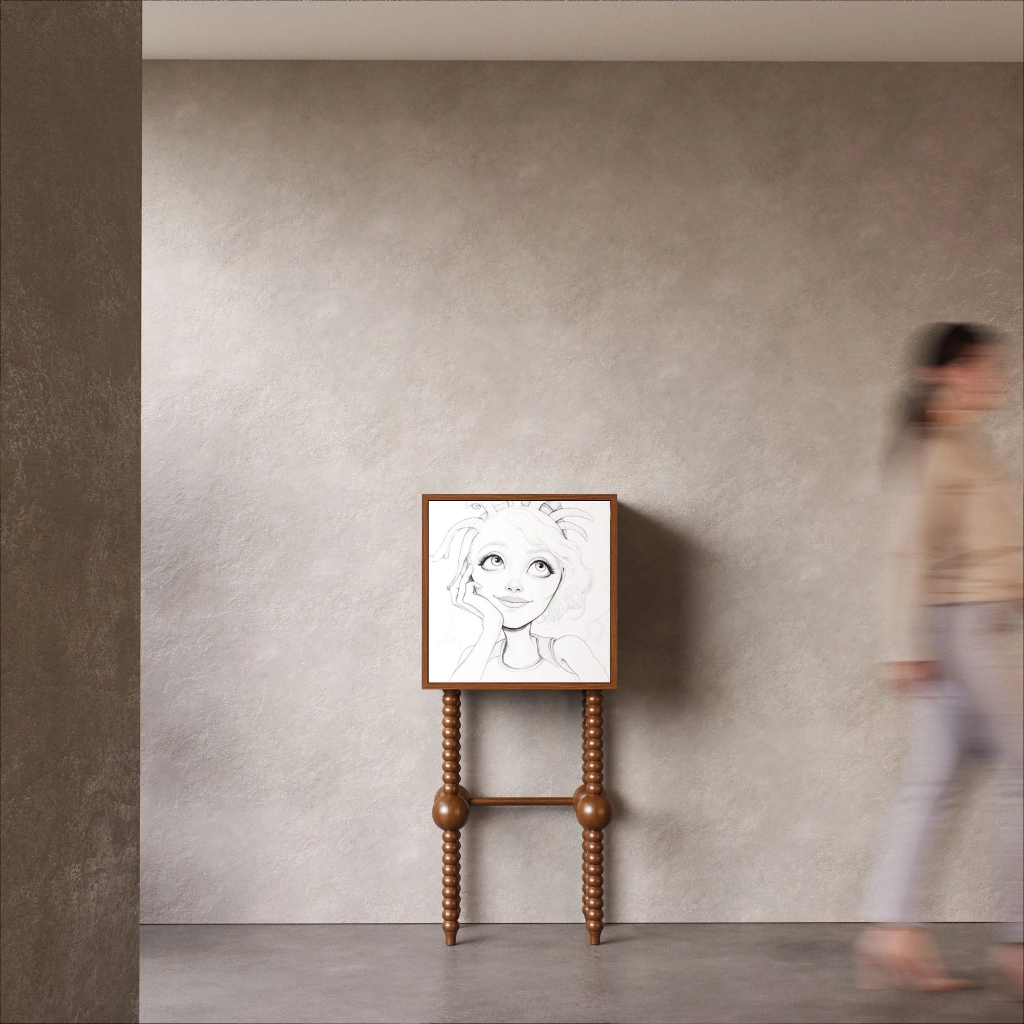 penhun-the32-blackwhite-hand-painted-handcrafted-smallcabinet-home 04-display.jpg