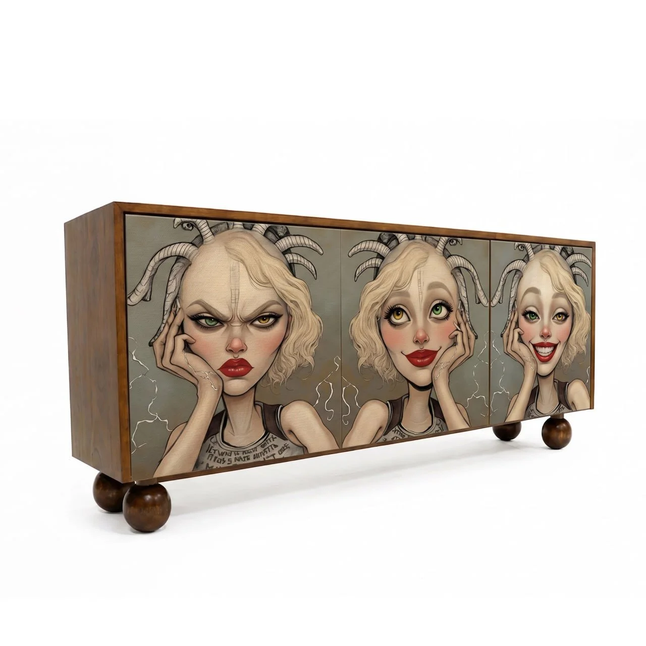 The Witness of Three | TRIPTYCH CREDENZA