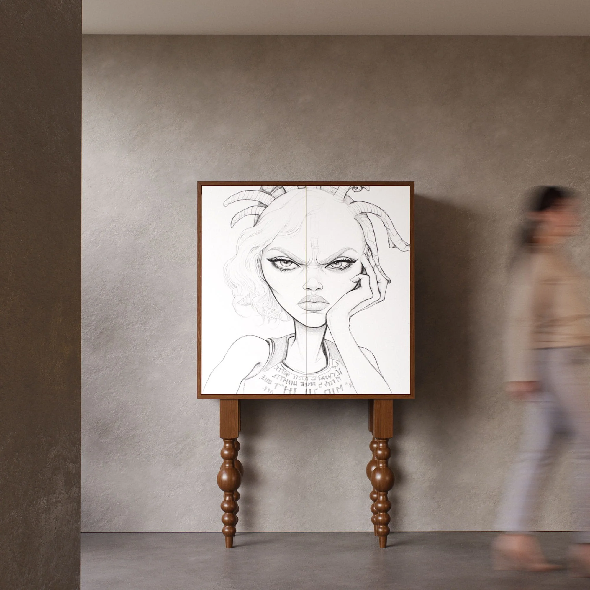 penhun-the32-blackwhite-hand-painted-handcrafted-largcabinet-studio 03.jpg