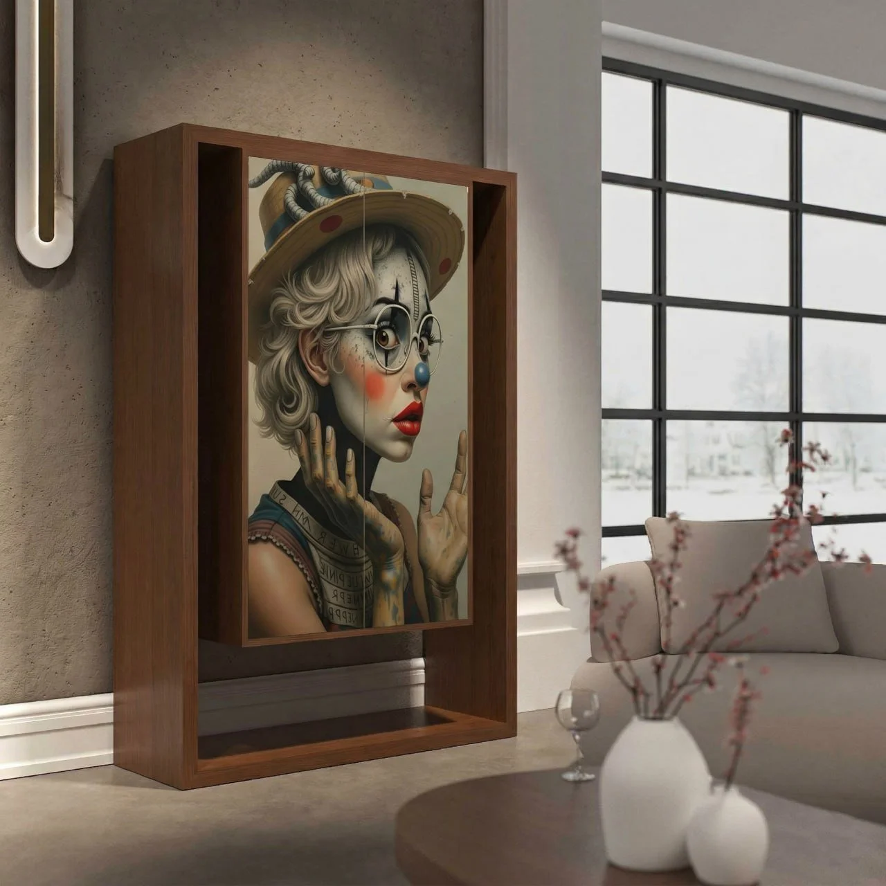 Lola's Wait,Actually...-penHUN Gallery-Grand Armoire-Decorative Art-Hand crafted acbinet-03.jpg