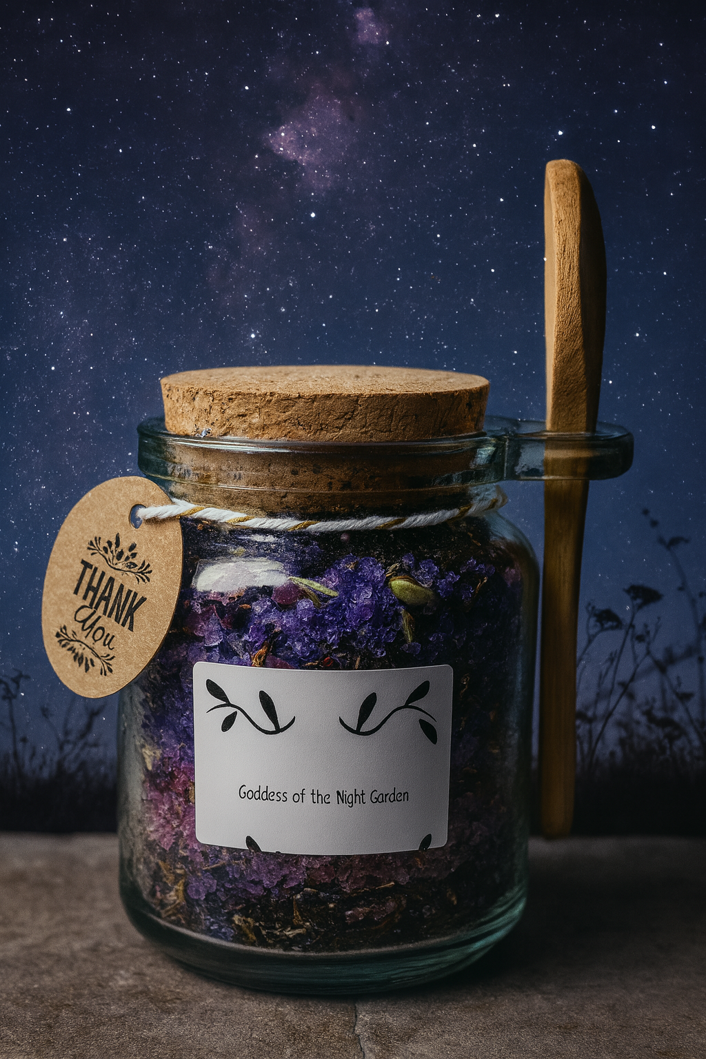 Goddess of the Night Garden Bath Soaks 8oz