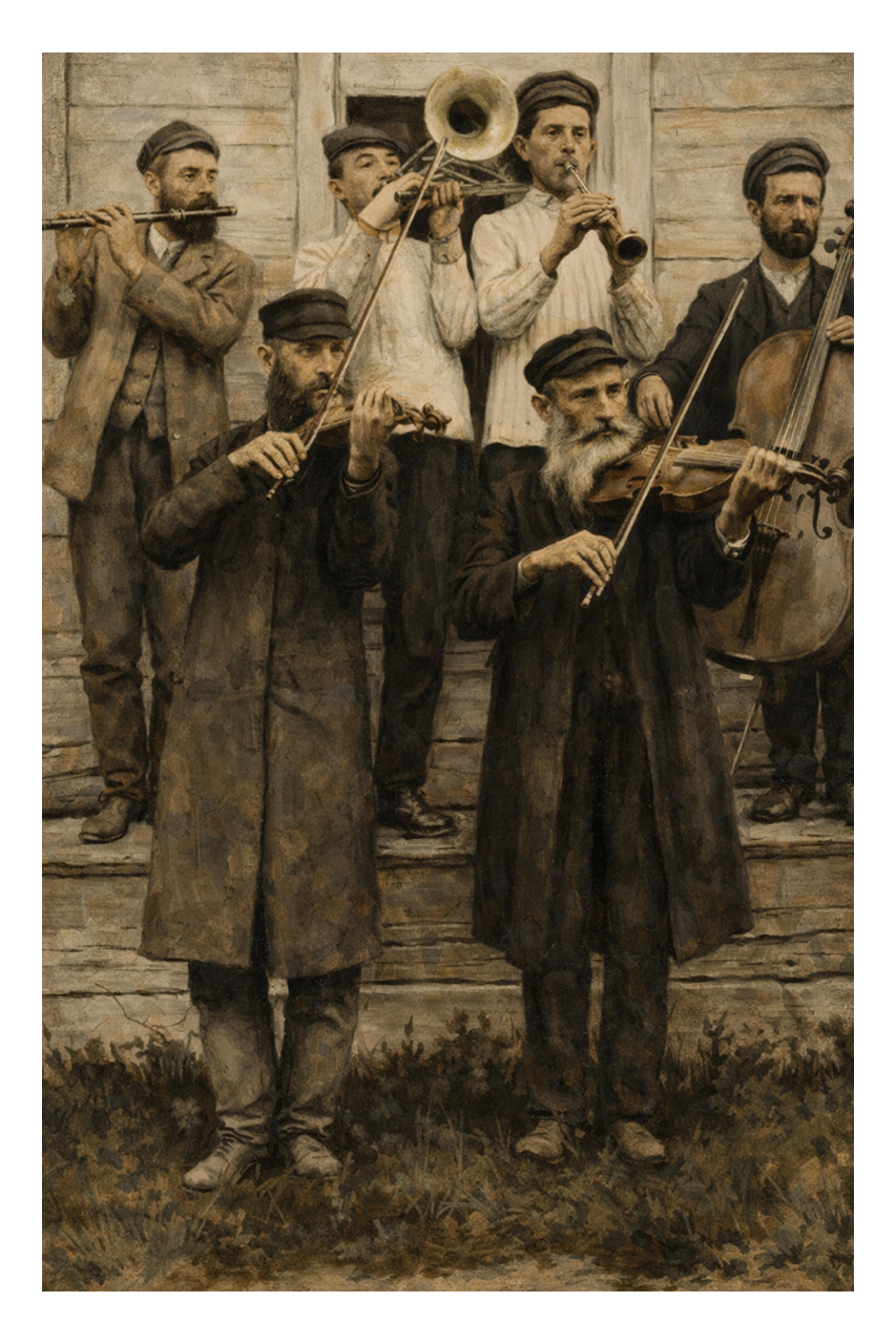 SHOCKED a new musical - Milgram obedience experiment Klezmer Band.png